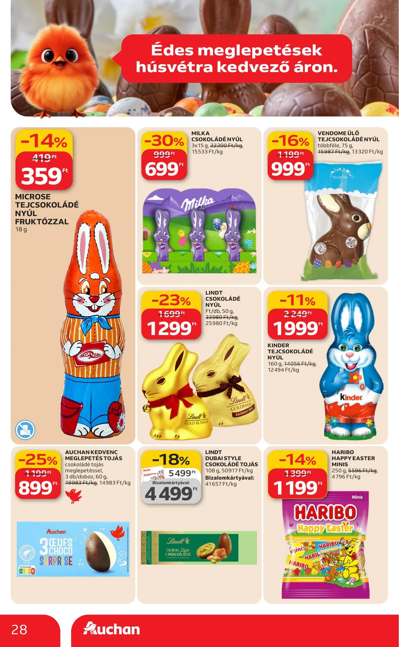 Auchan akciós újság Hipermarket 03.12–03.18 – 28. oldal