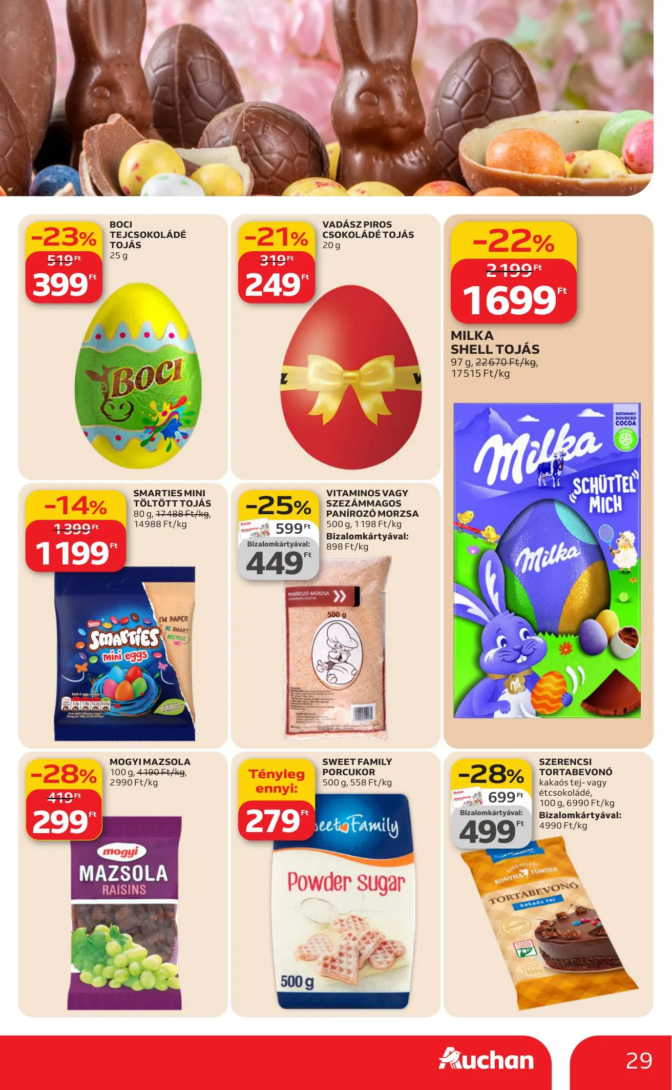 Auchan akciós újság Hipermarket 03.12–03.18 – 29. oldal