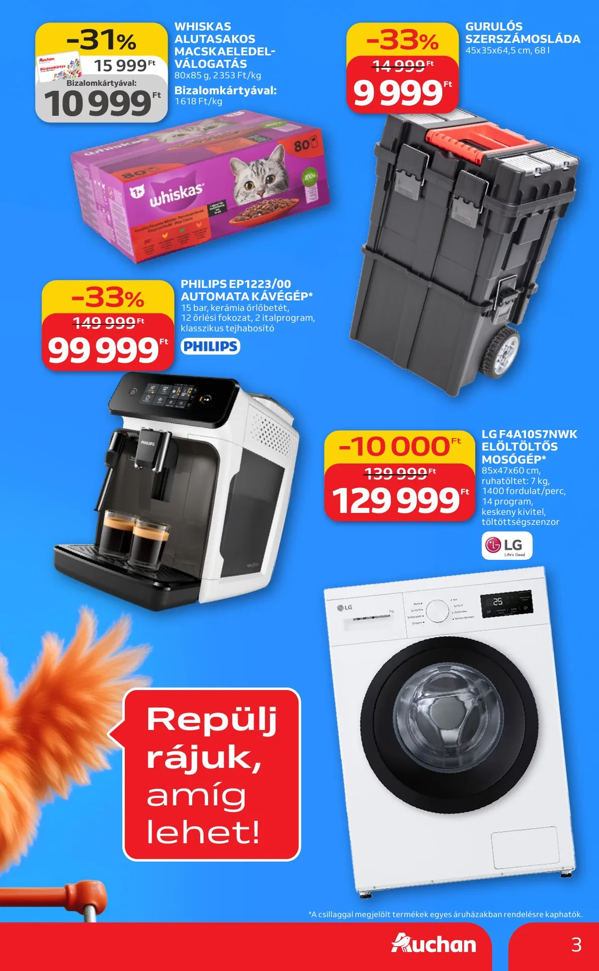 Auchan akciós újság Hipermarket 03.12–03.18 – 3. oldal