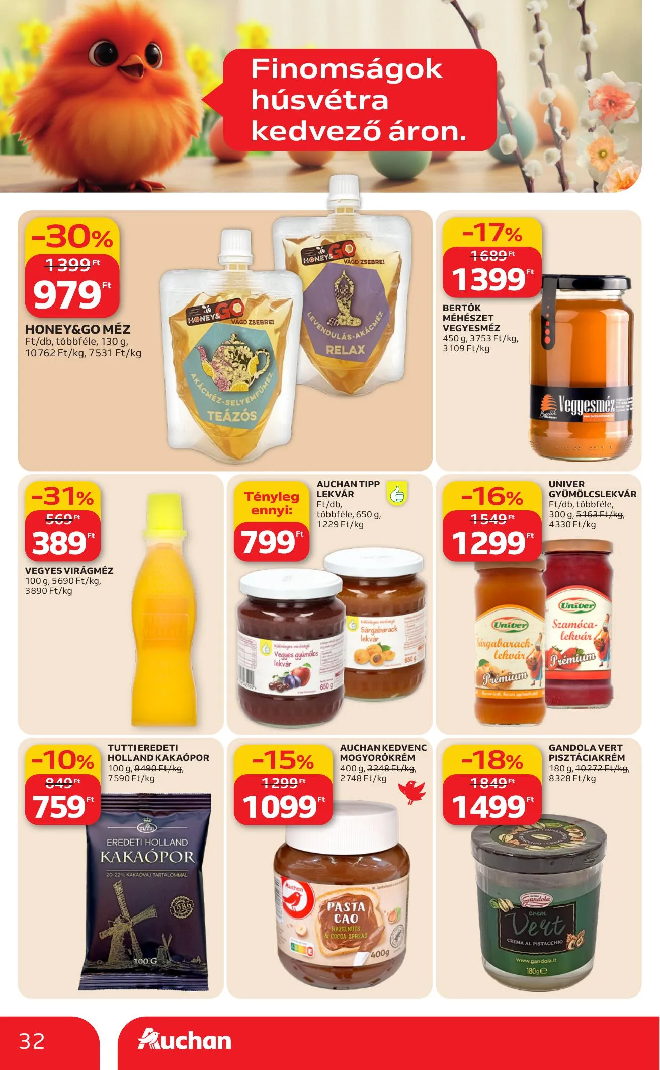 Auchan akciós újság Hipermarket 03.12–03.18 – 32. oldal