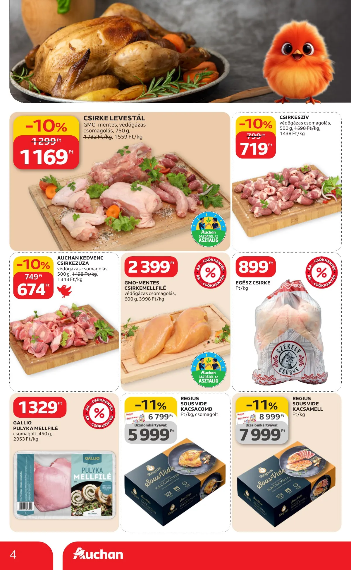 Auchan akciós újság Hipermarket 03.12–03.18 – 4. oldal