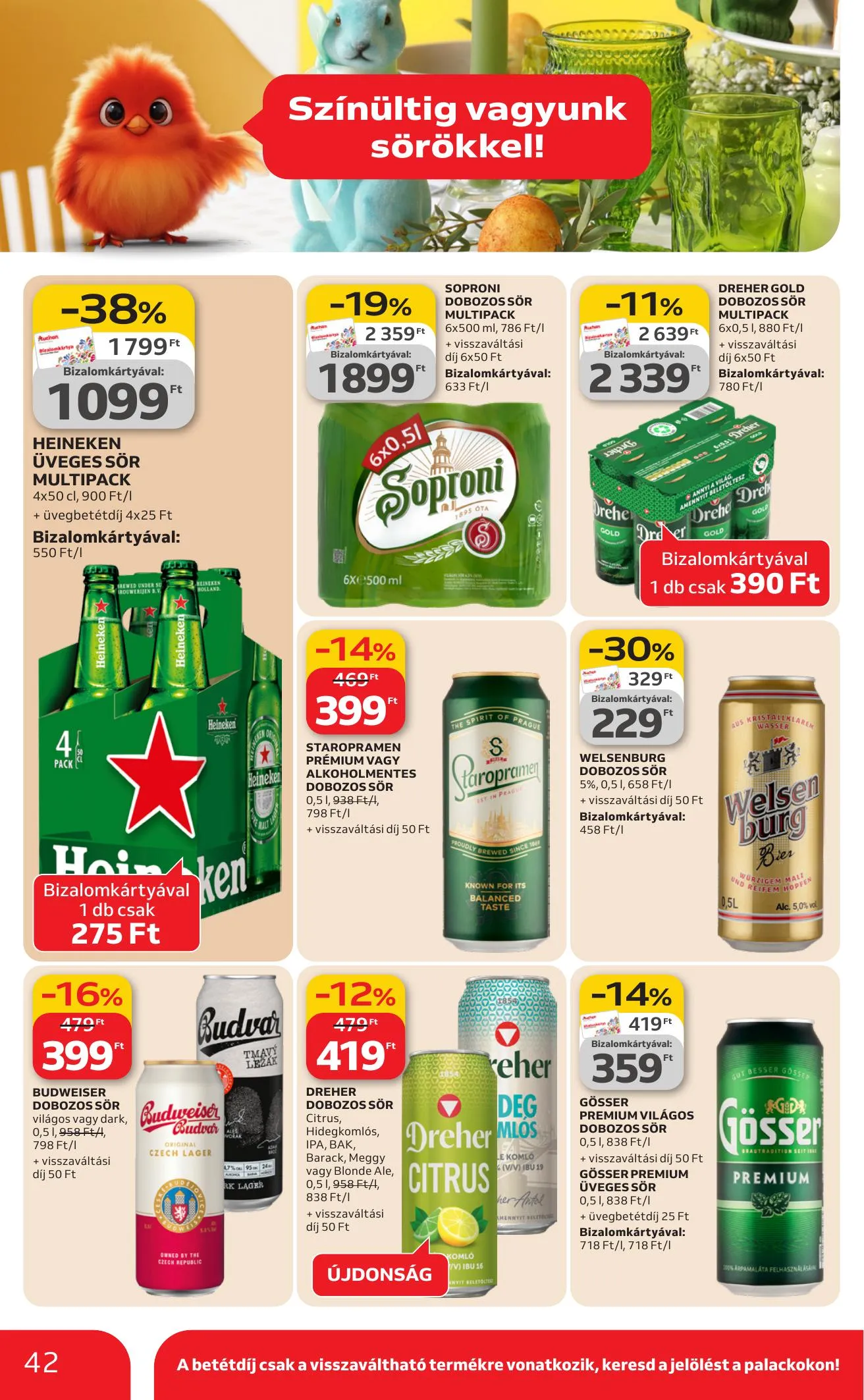 Auchan akciós újság Hipermarket 03.12–03.18 – 42. oldal