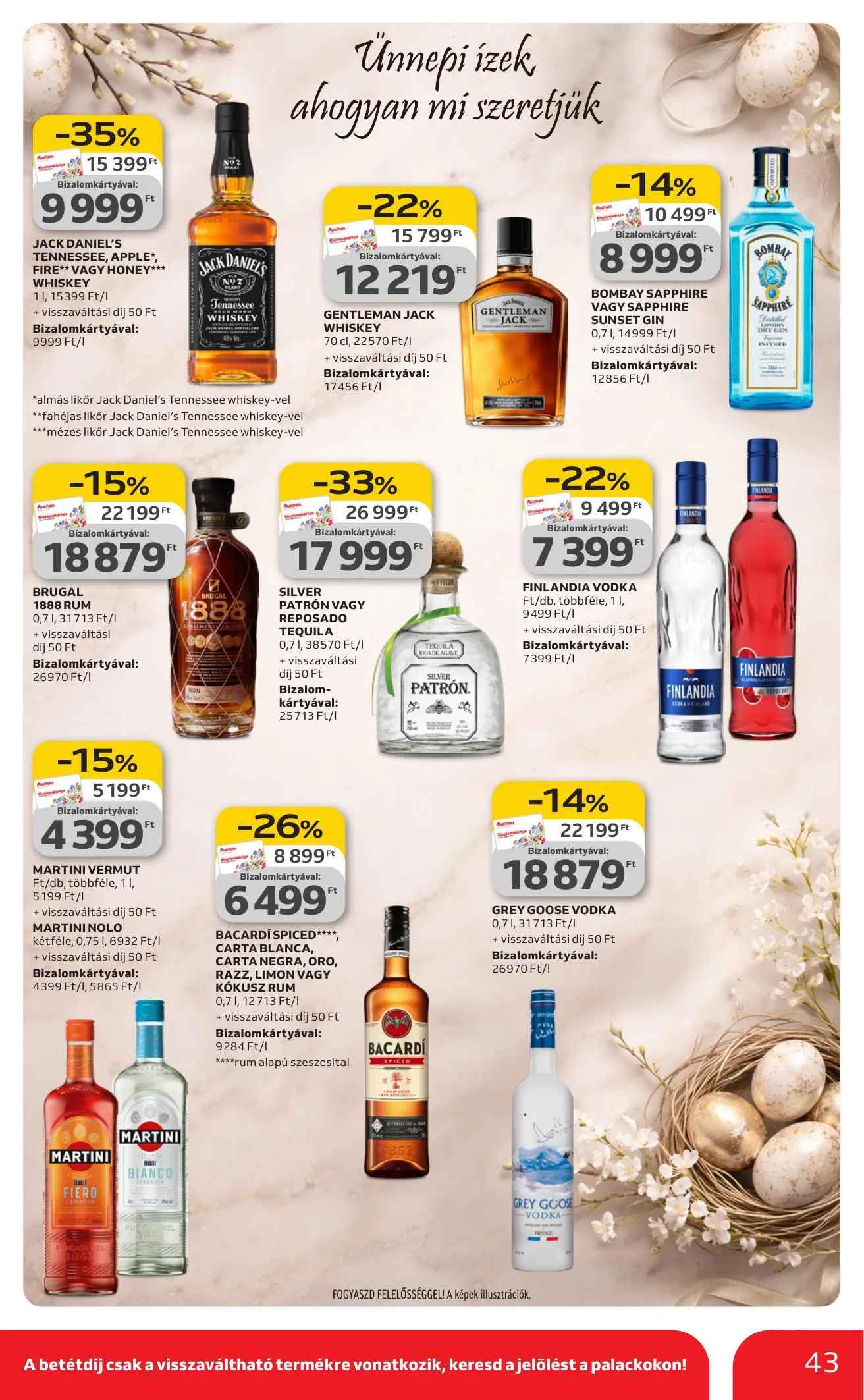 Auchan akciós újság Hipermarket 03.12–03.18 – 43. oldal