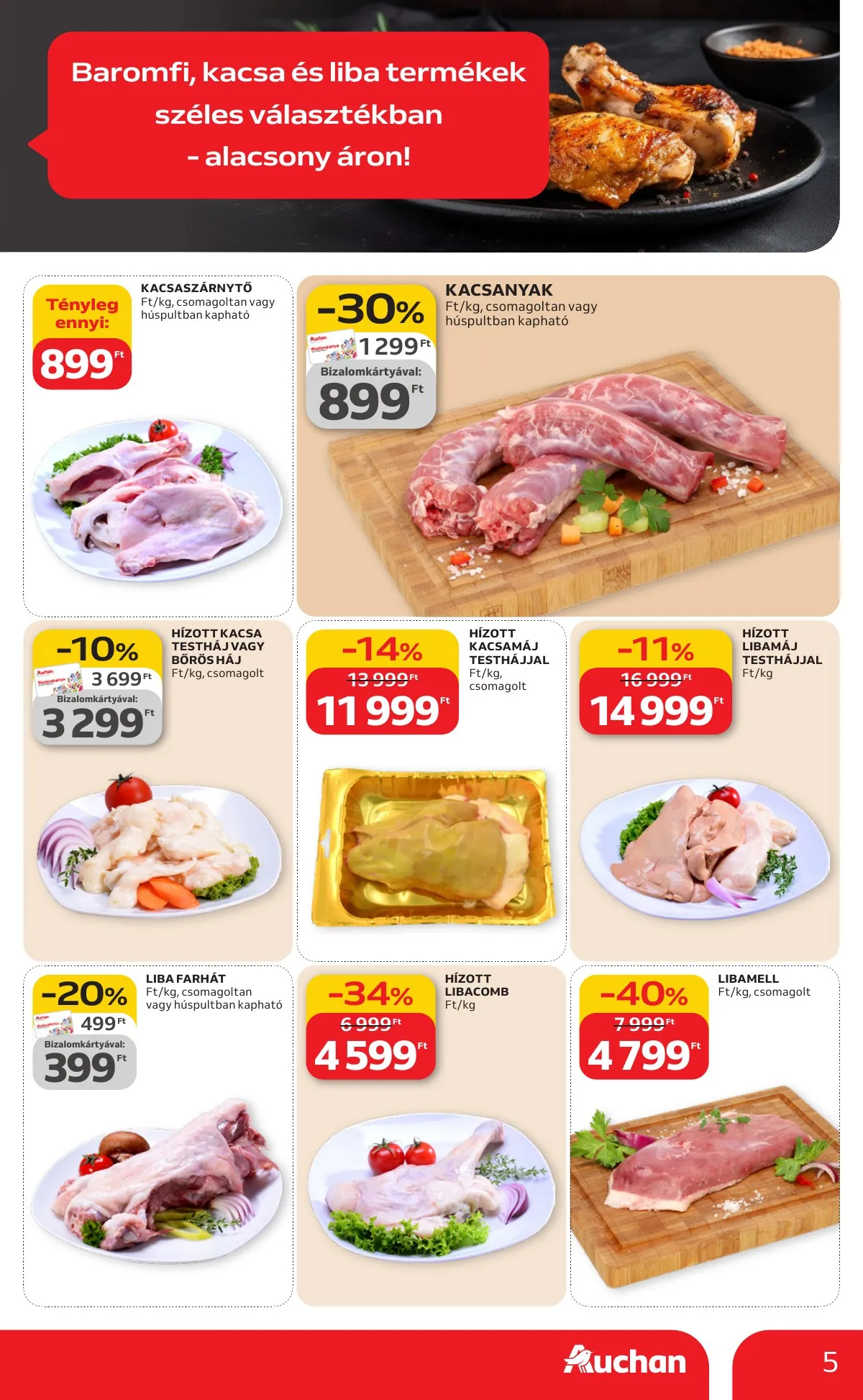 Auchan akciós újság Hipermarket 03.12–03.18 – 5. oldal