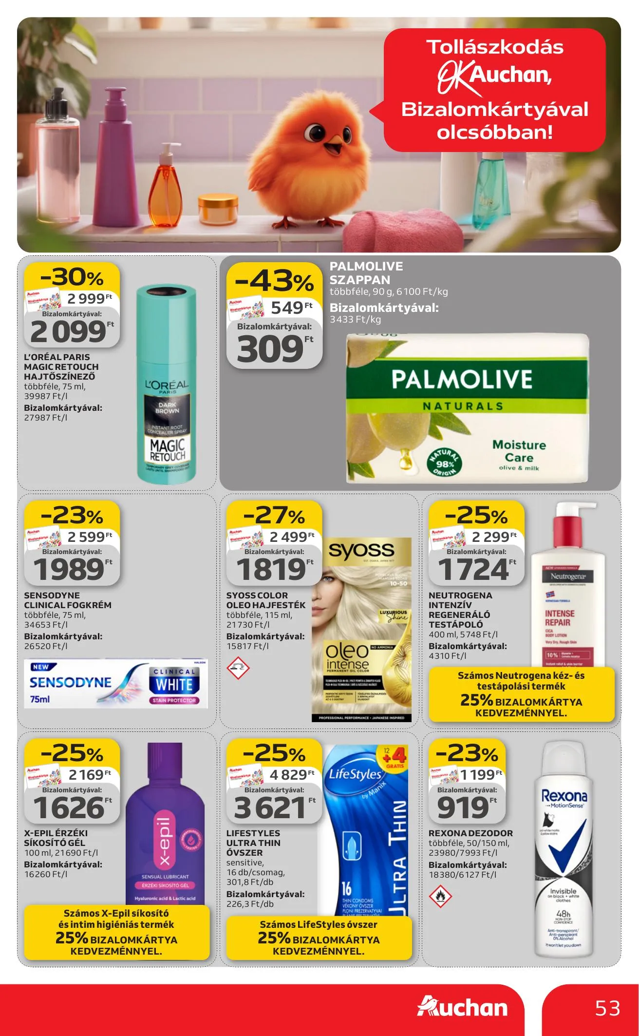 Auchan akciós újság Hipermarket 03.12–03.18 – 53. oldal