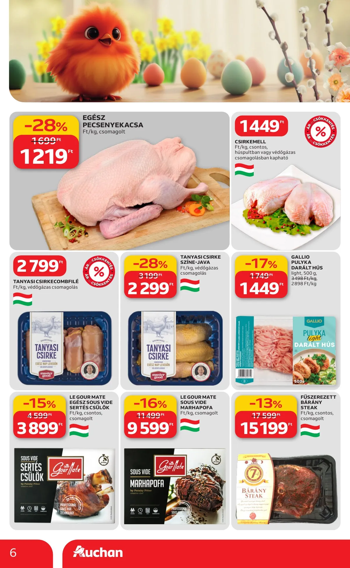 Auchan akciós újság Hipermarket 03.12–03.18 – 6. oldal