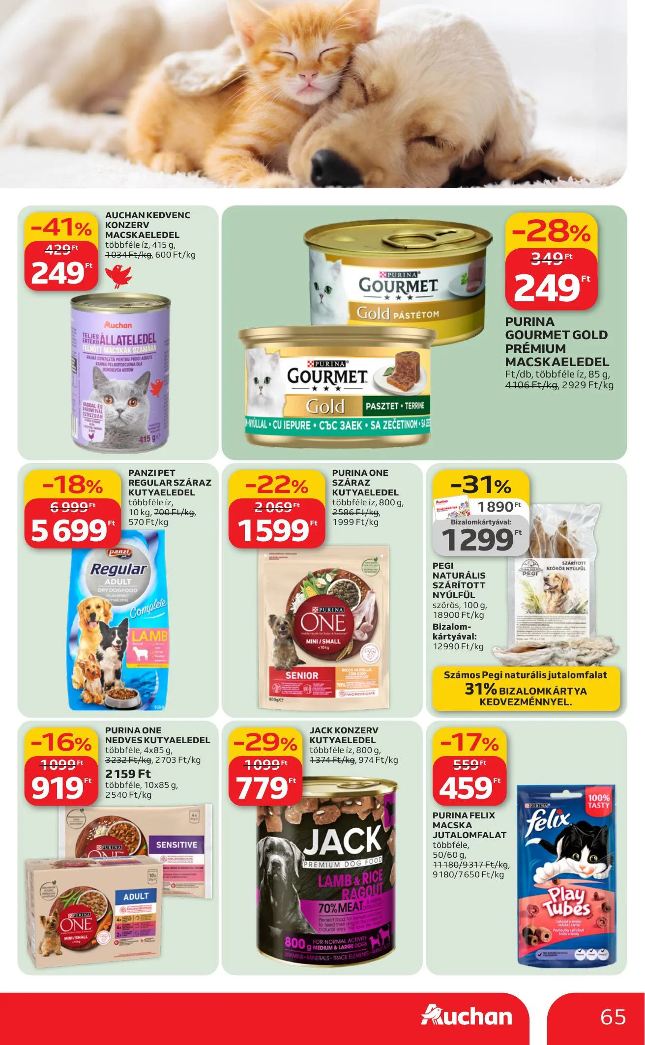 Auchan akciós újság Hipermarket 03.12–03.18 – 65. oldal