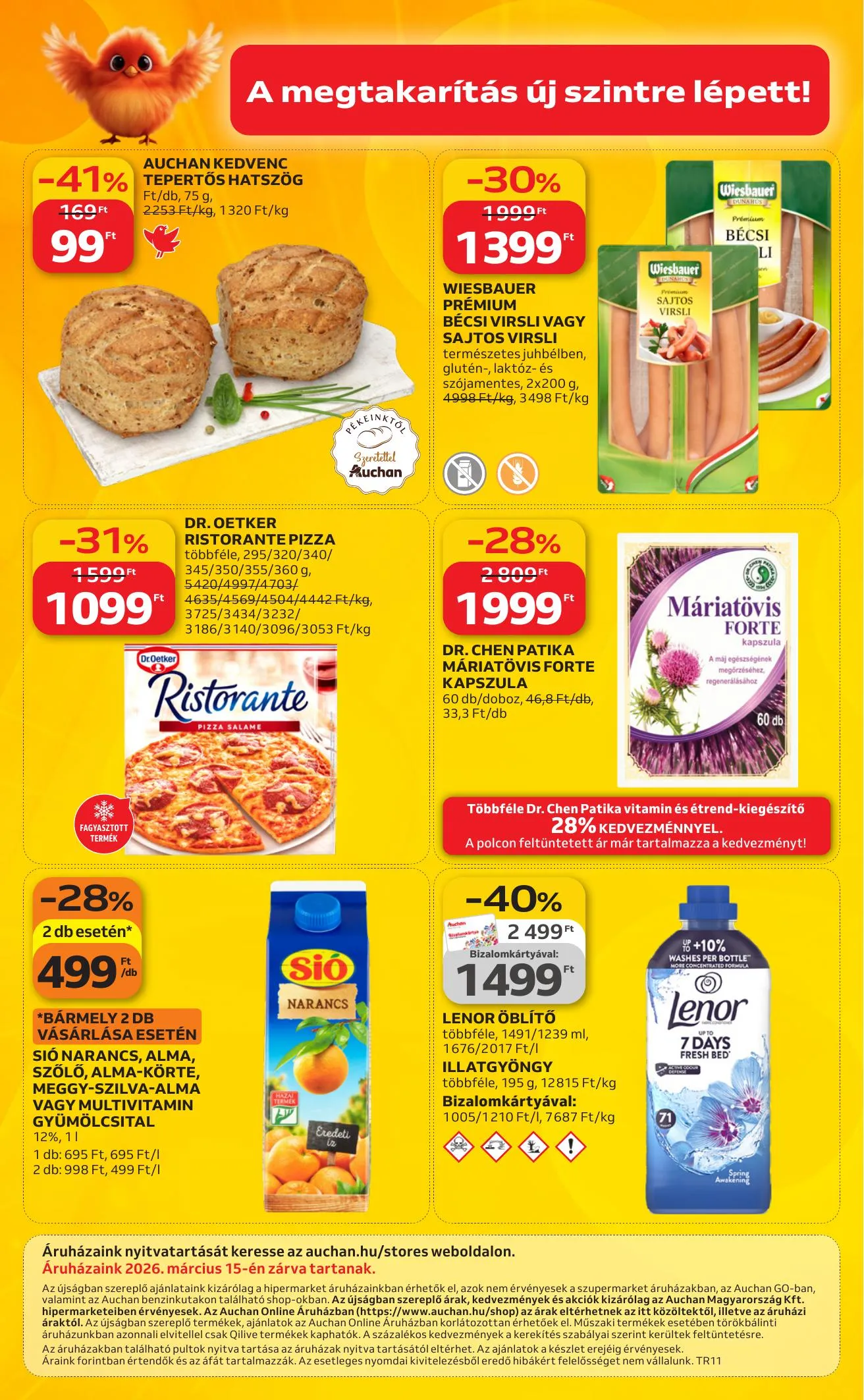 Auchan akciós újság Hipermarket 03.12–03.18 – 68. oldal