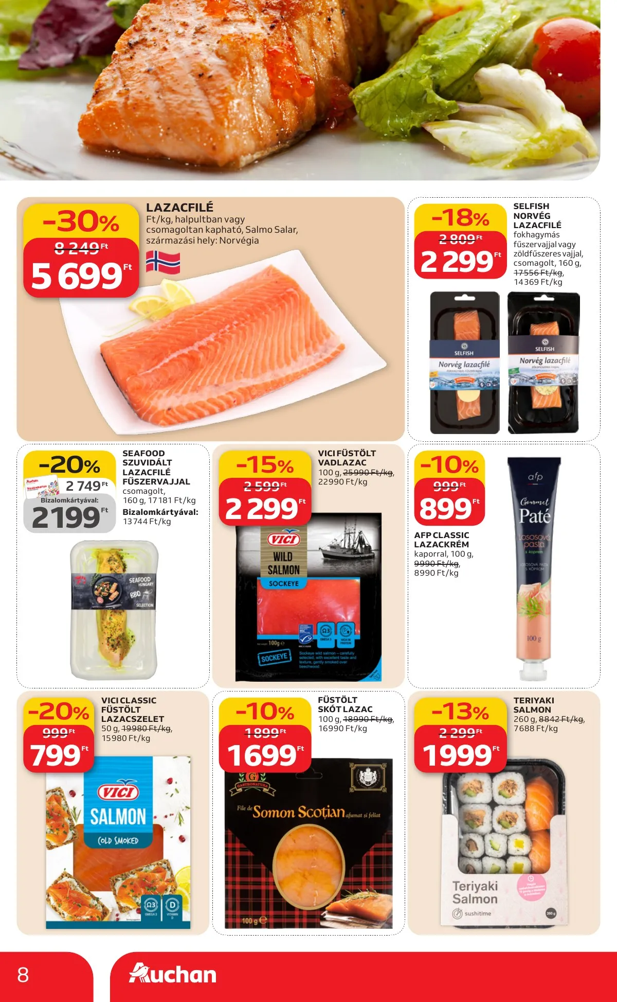 Auchan akciós újság Hipermarket 03.12–03.18 – 8. oldal