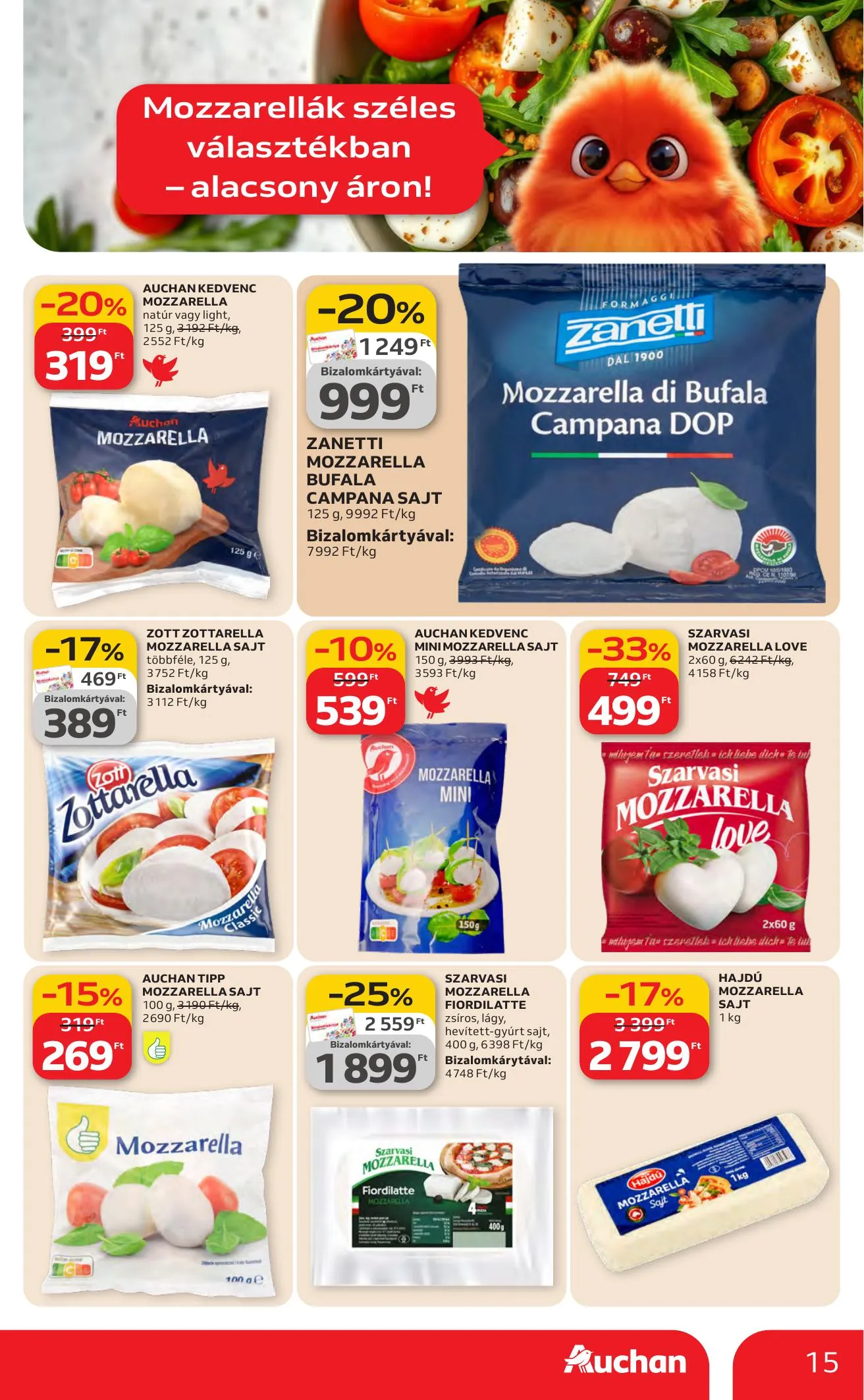 Auchan akciós újság Hipermarket 03.19–03.25 – 15. oldal