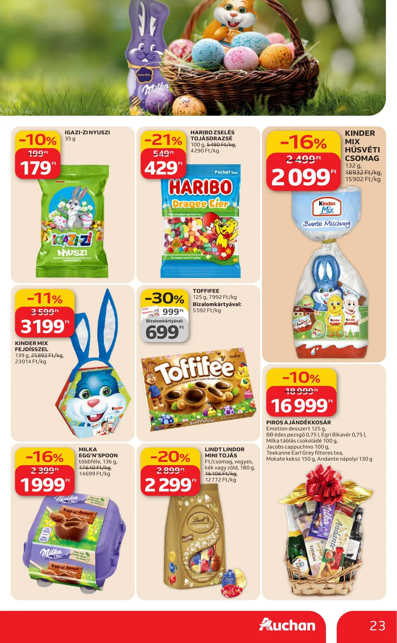 Auchan akciós újság Hipermarket 03.19–03.25 – 23. oldal