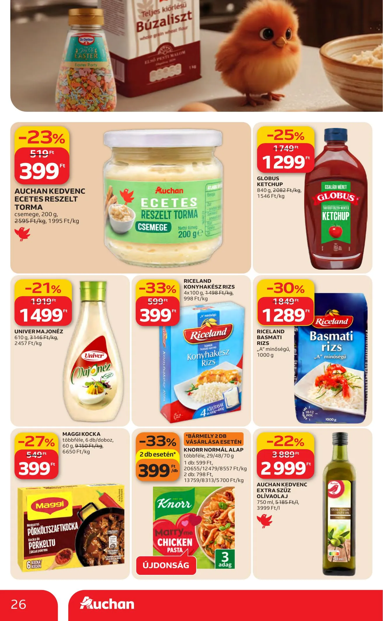 Auchan akciós újság Hipermarket 03.19–03.25 – 26. oldal