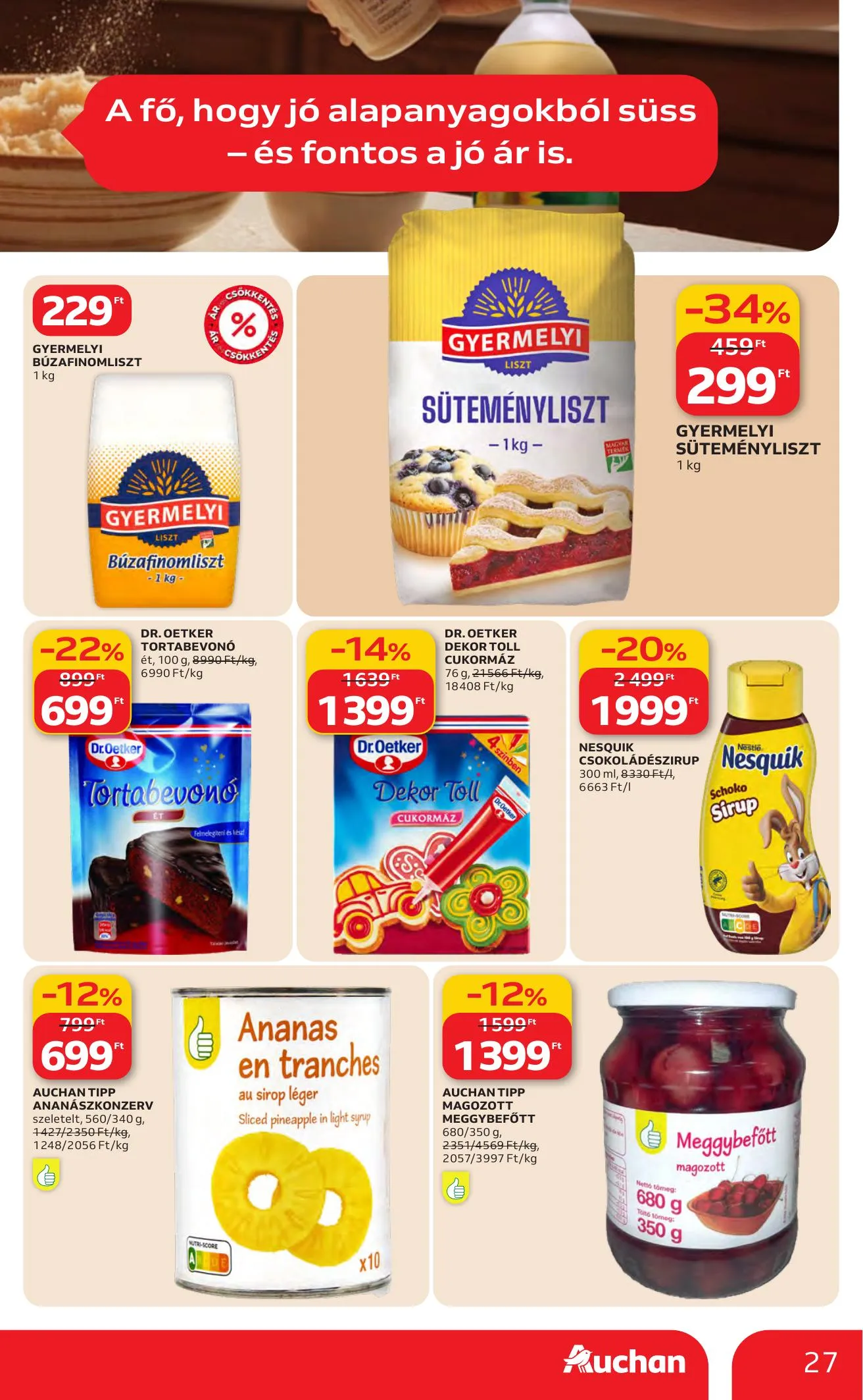 Auchan akciós újság Hipermarket 03.19–03.25 – 27. oldal