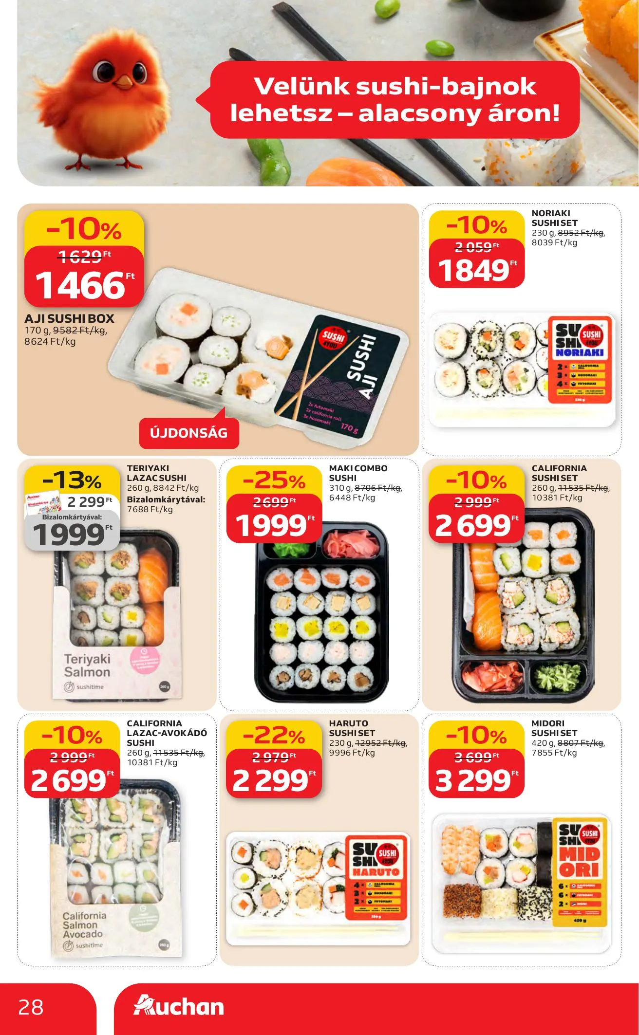 Auchan akciós újság Hipermarket 03.19–03.25 – 28. oldal