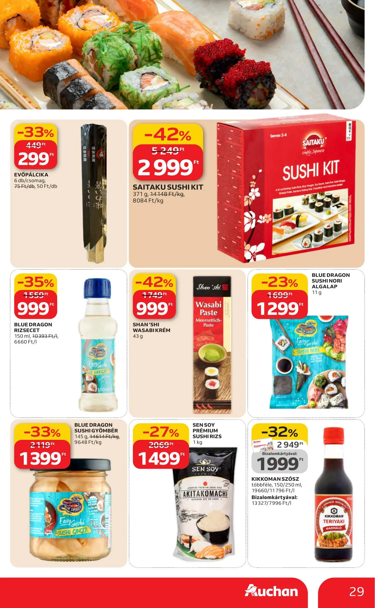 Auchan akciós újság Hipermarket 03.19–03.25 – 29. oldal