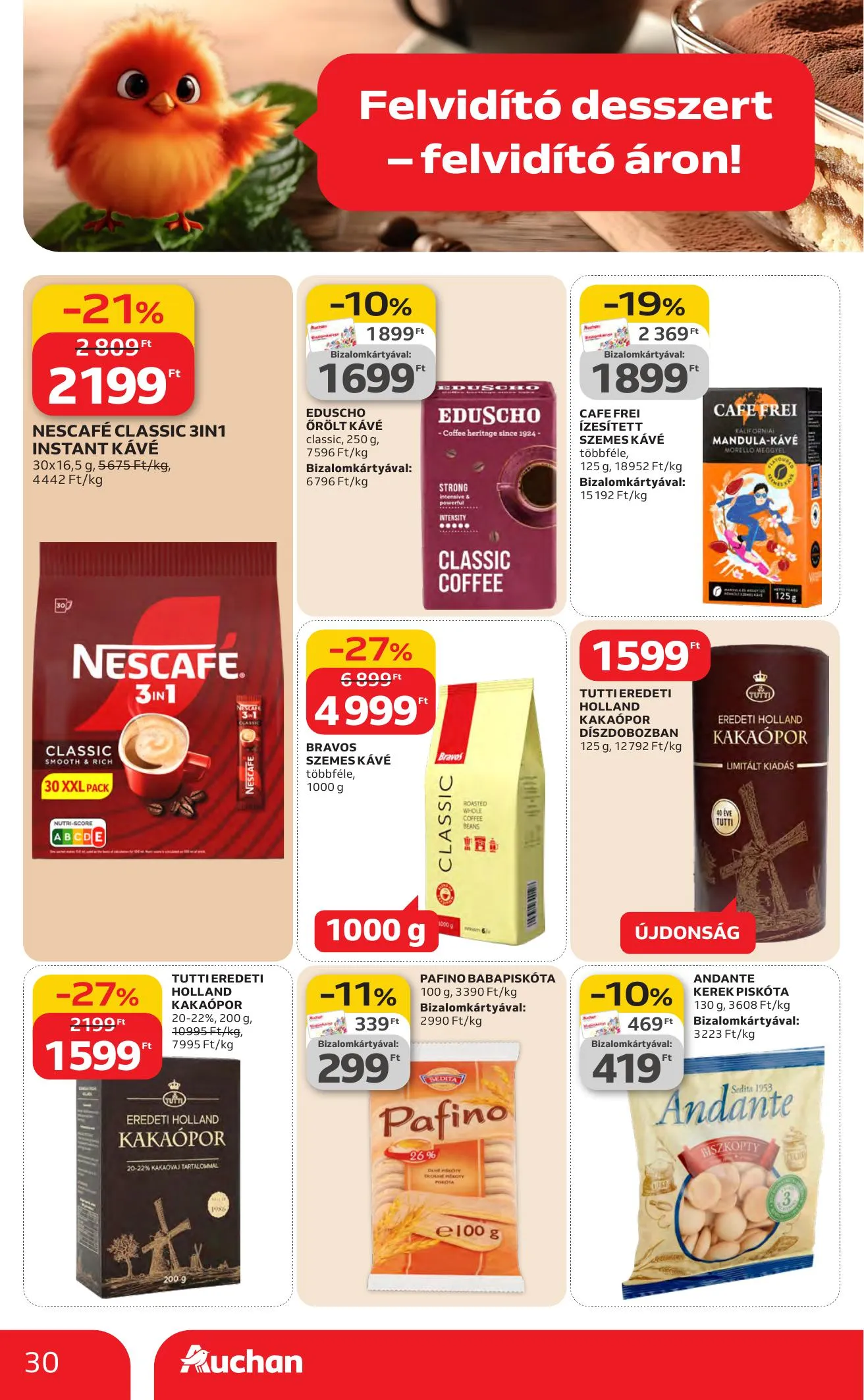Auchan akciós újság Hipermarket 03.19–03.25 – 30. oldal