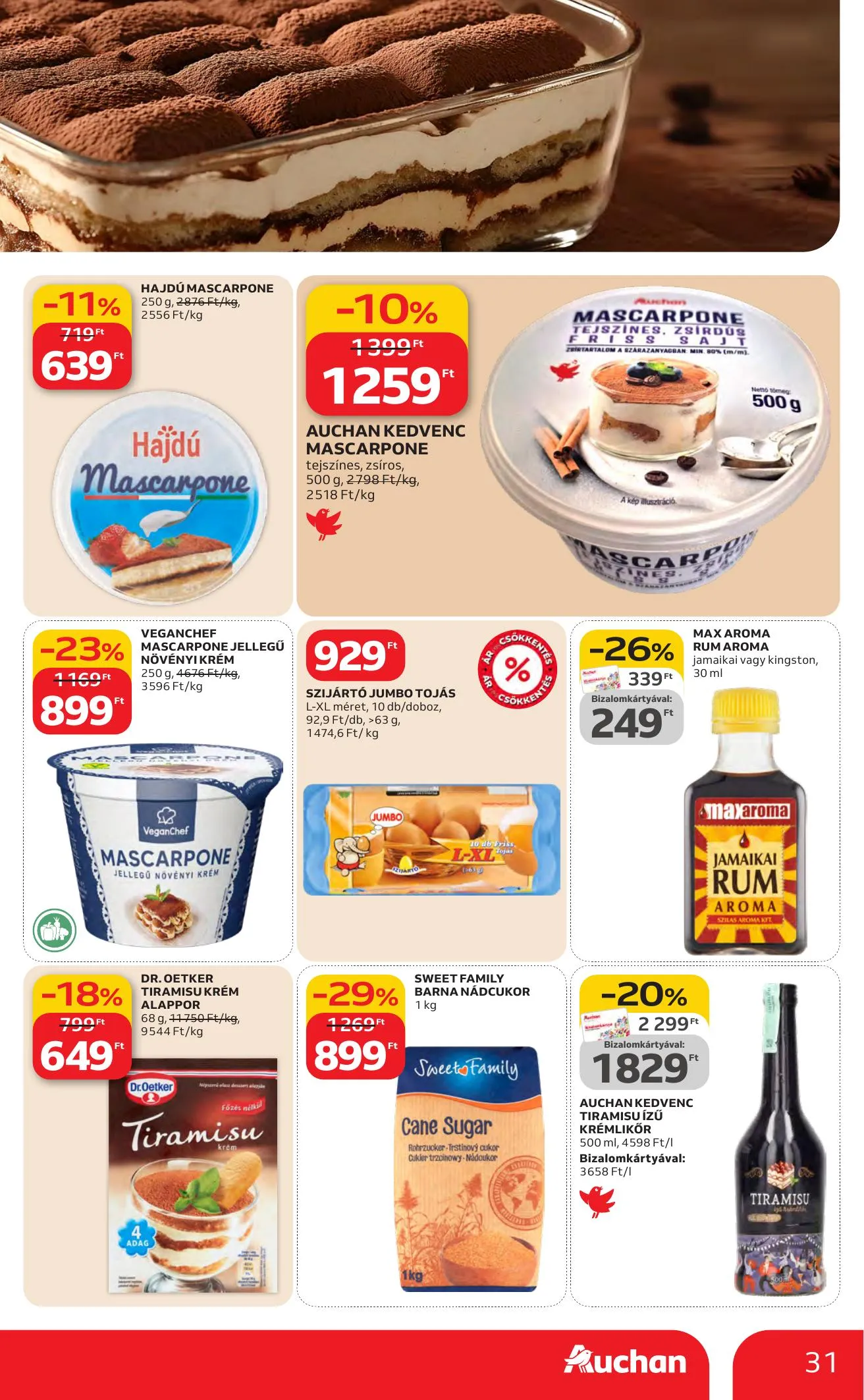 Auchan akciós újság Hipermarket 03.19–03.25 – 31. oldal