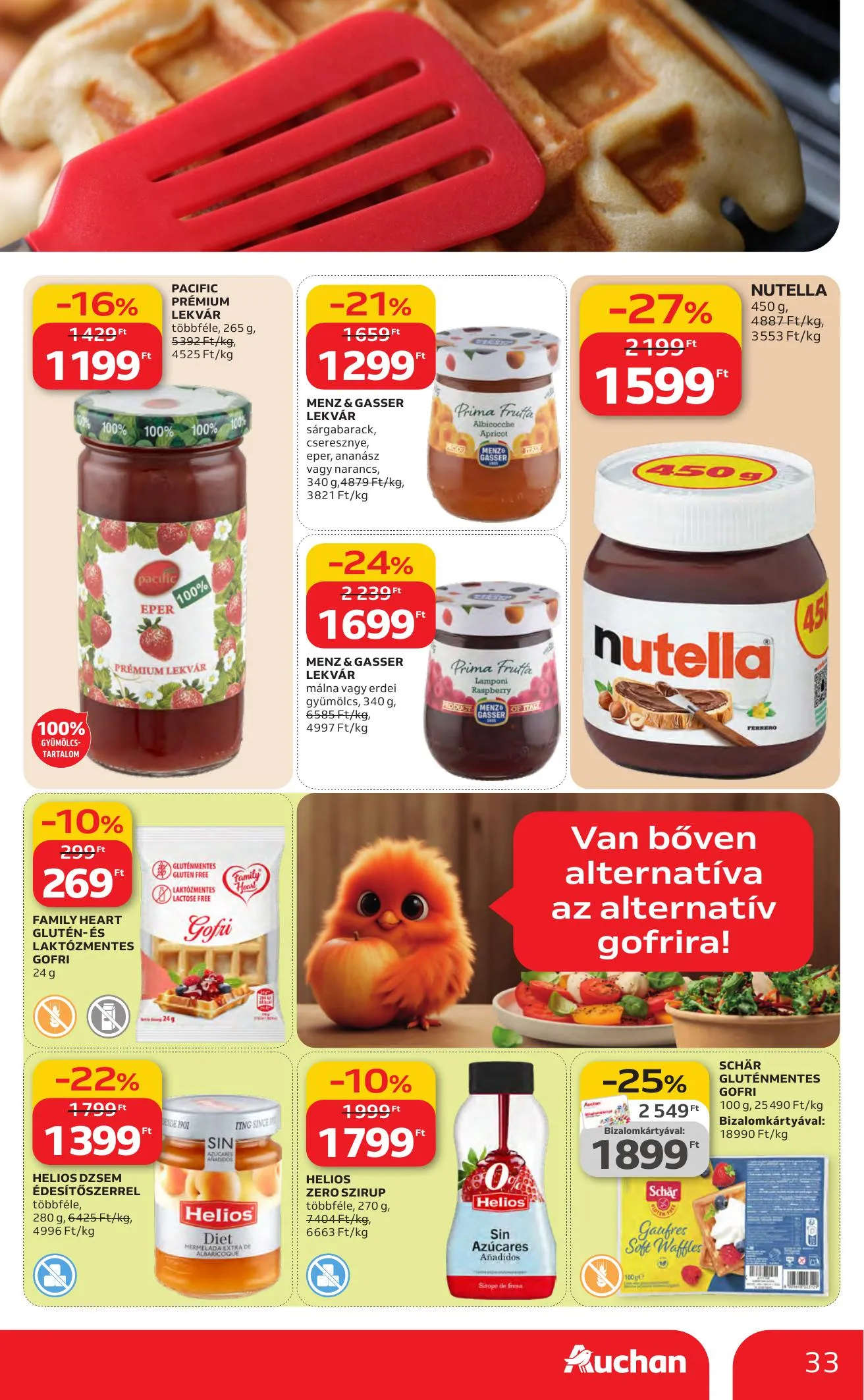 Auchan akciós újság Hipermarket 03.19–03.25 – 33. oldal