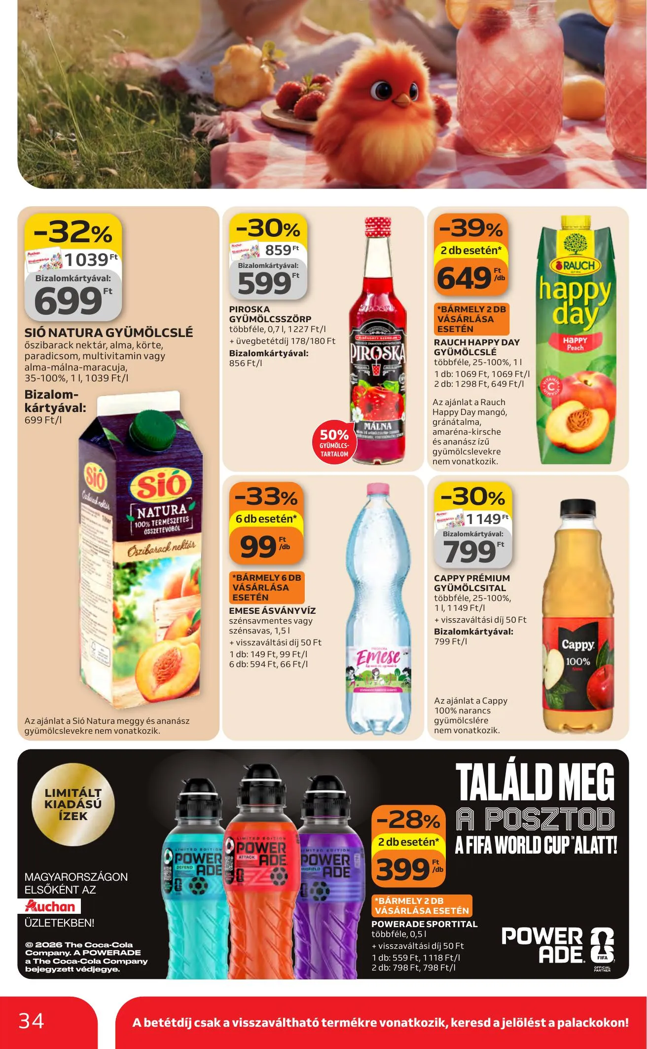 Auchan akciós újság Hipermarket 03.19–03.25 – 34. oldal