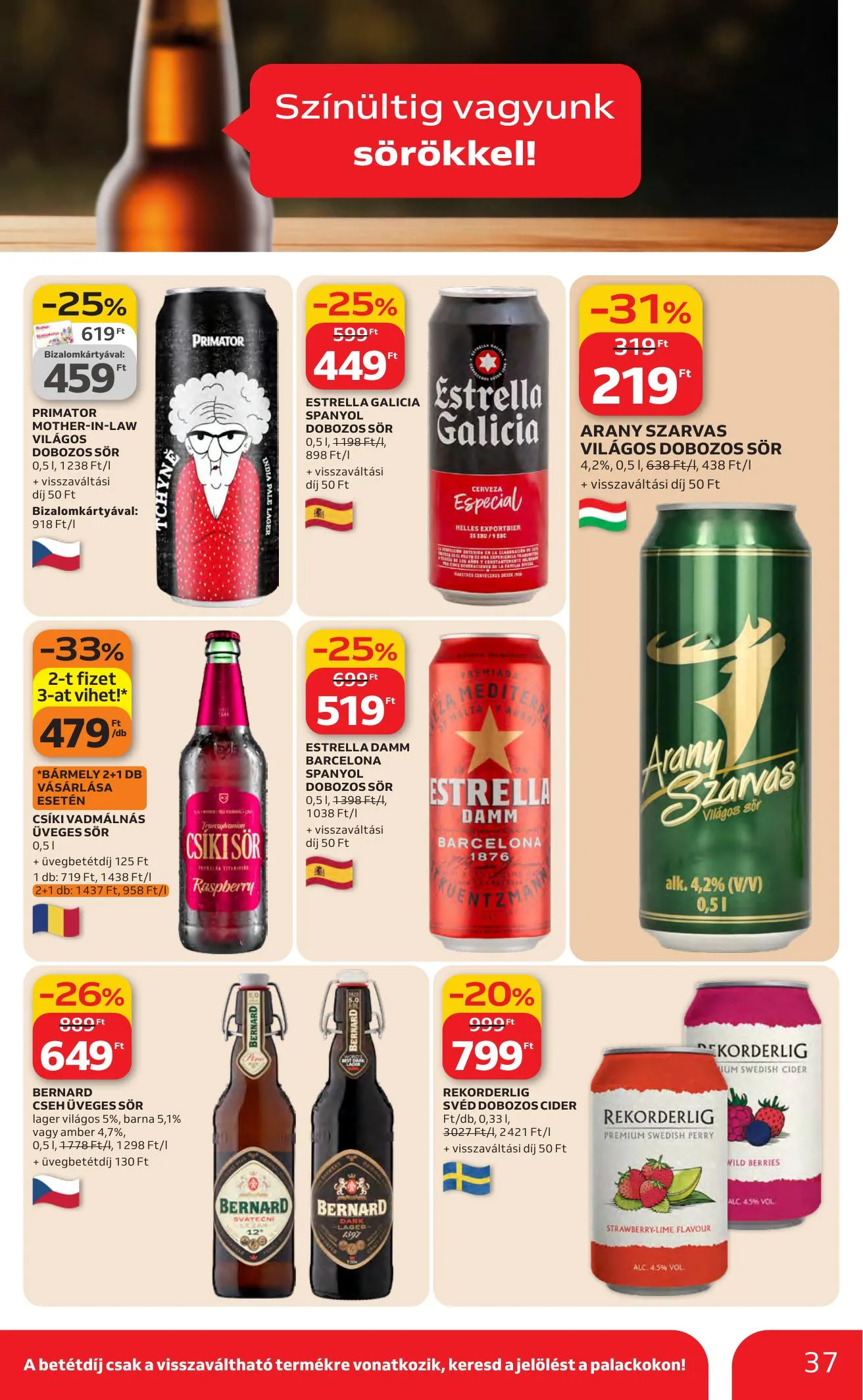 Auchan akciós újság Hipermarket 03.19–03.25 – 37. oldal