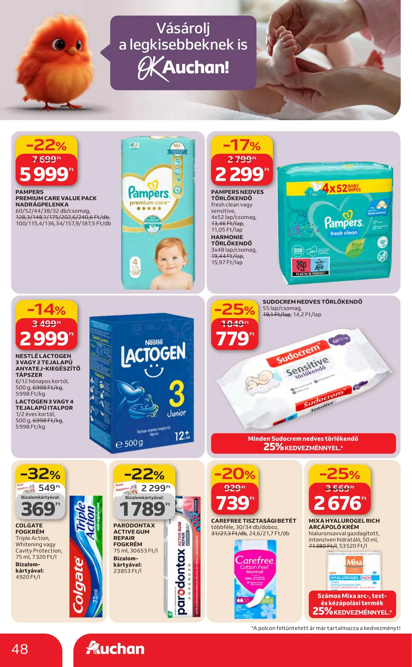 Auchan akciós újság Hipermarket 03.19–03.25 – 48. oldal