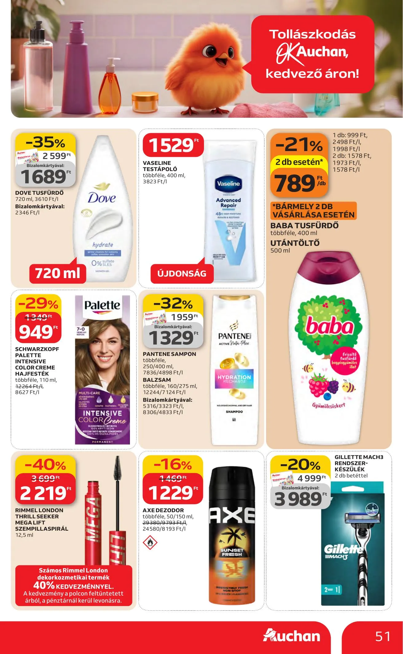 Auchan akciós újság Hipermarket 03.19–03.25 – 51. oldal