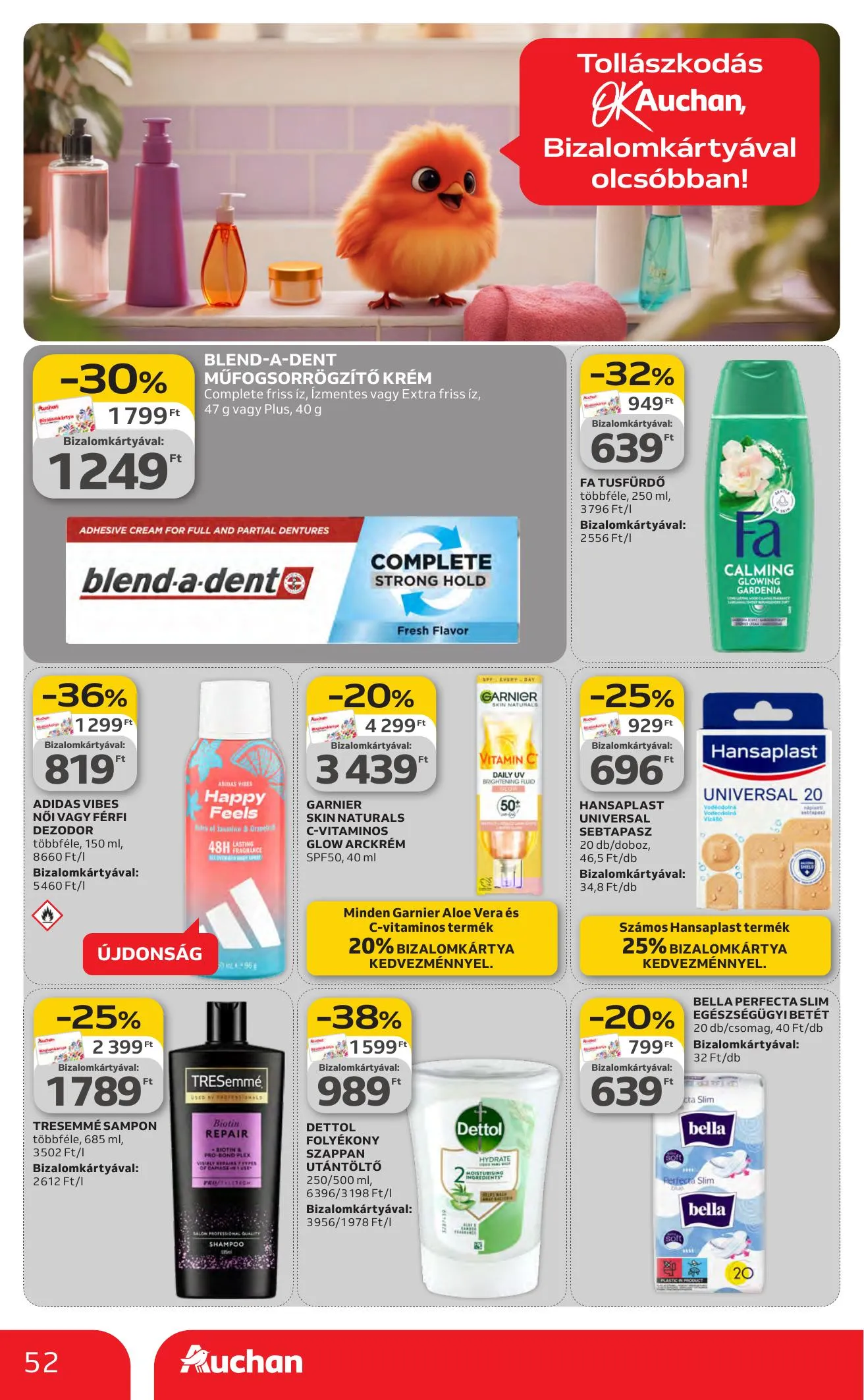 Auchan akciós újság Hipermarket 03.19–03.25 – 52. oldal