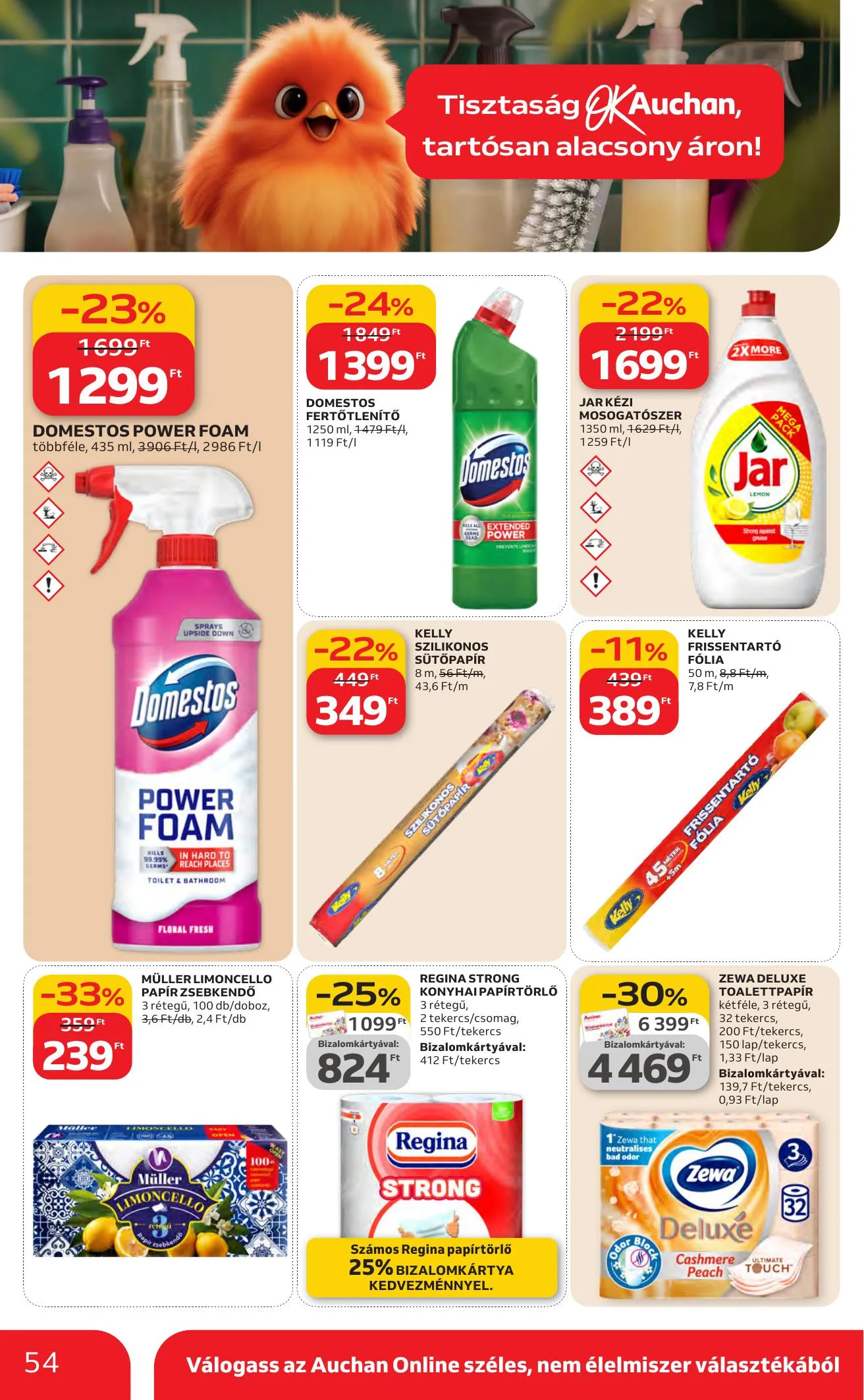Auchan akciós újság Hipermarket 03.19–03.25 – 54. oldal