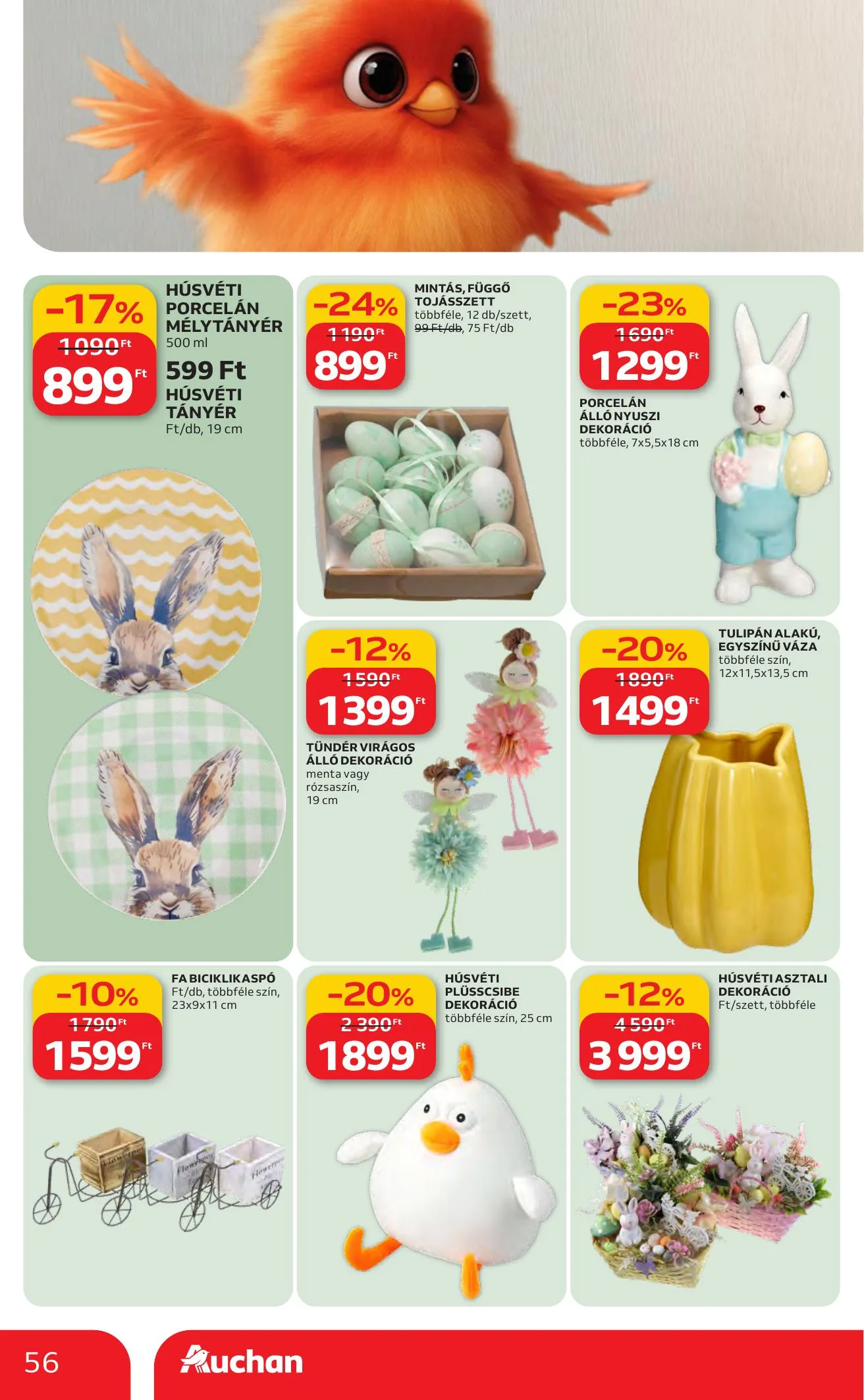 Auchan akciós újság Hipermarket 03.19–03.25 – 56. oldal