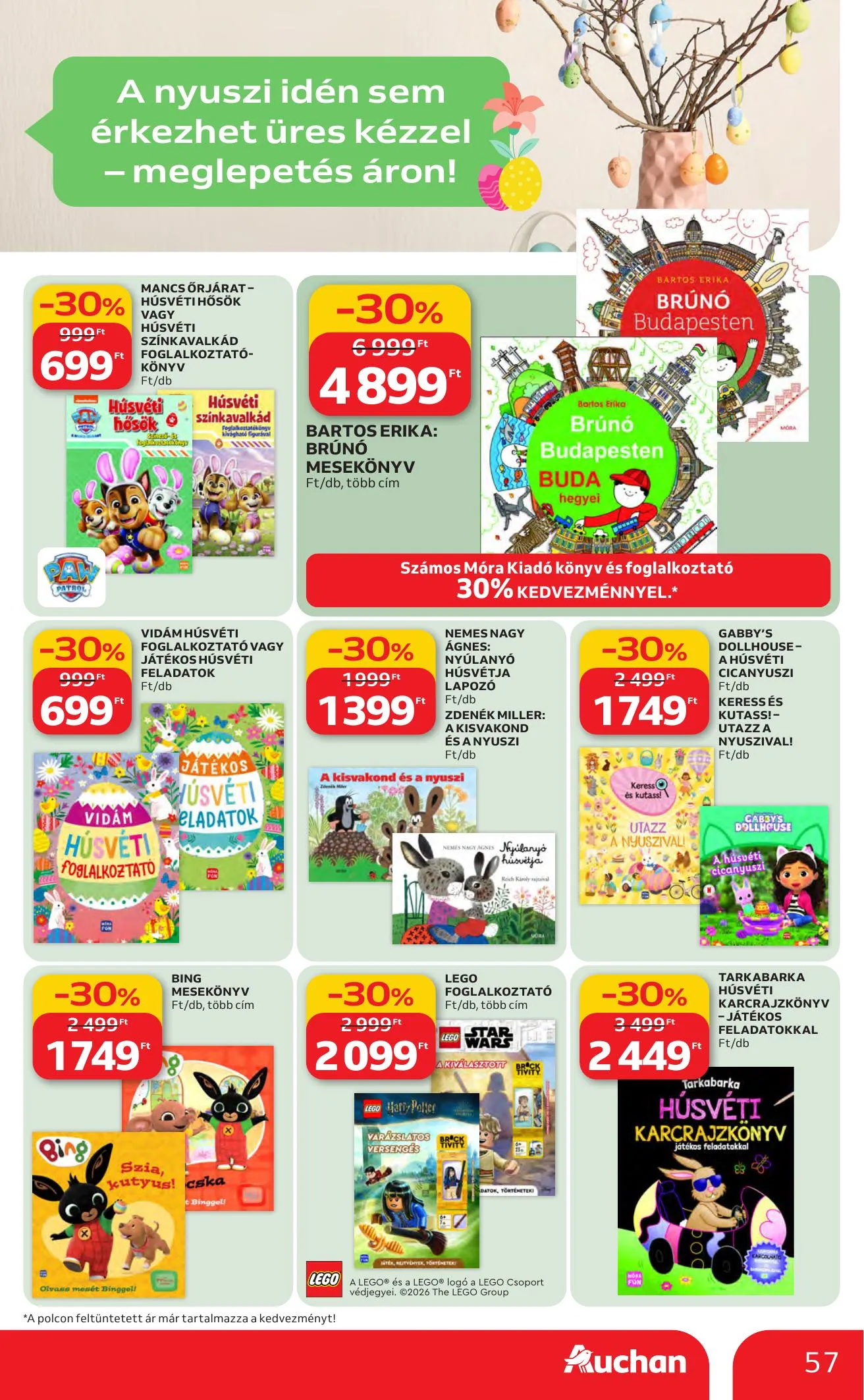 Auchan akciós újság Hipermarket 03.19–03.25 – 57. oldal