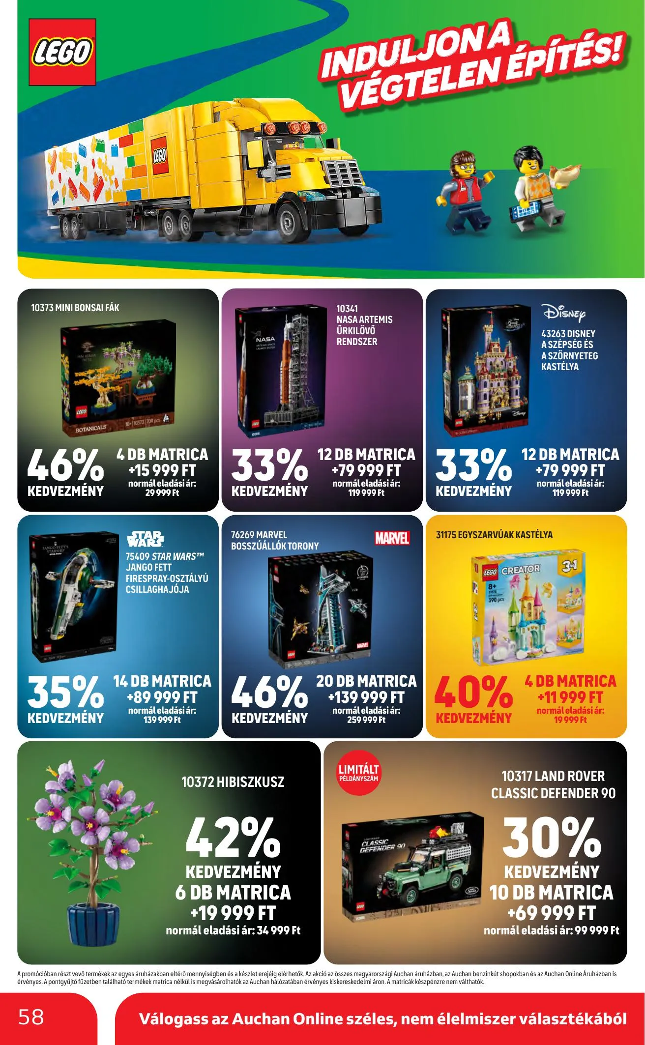Auchan akciós újság Hipermarket 03.19–03.25 – 58. oldal