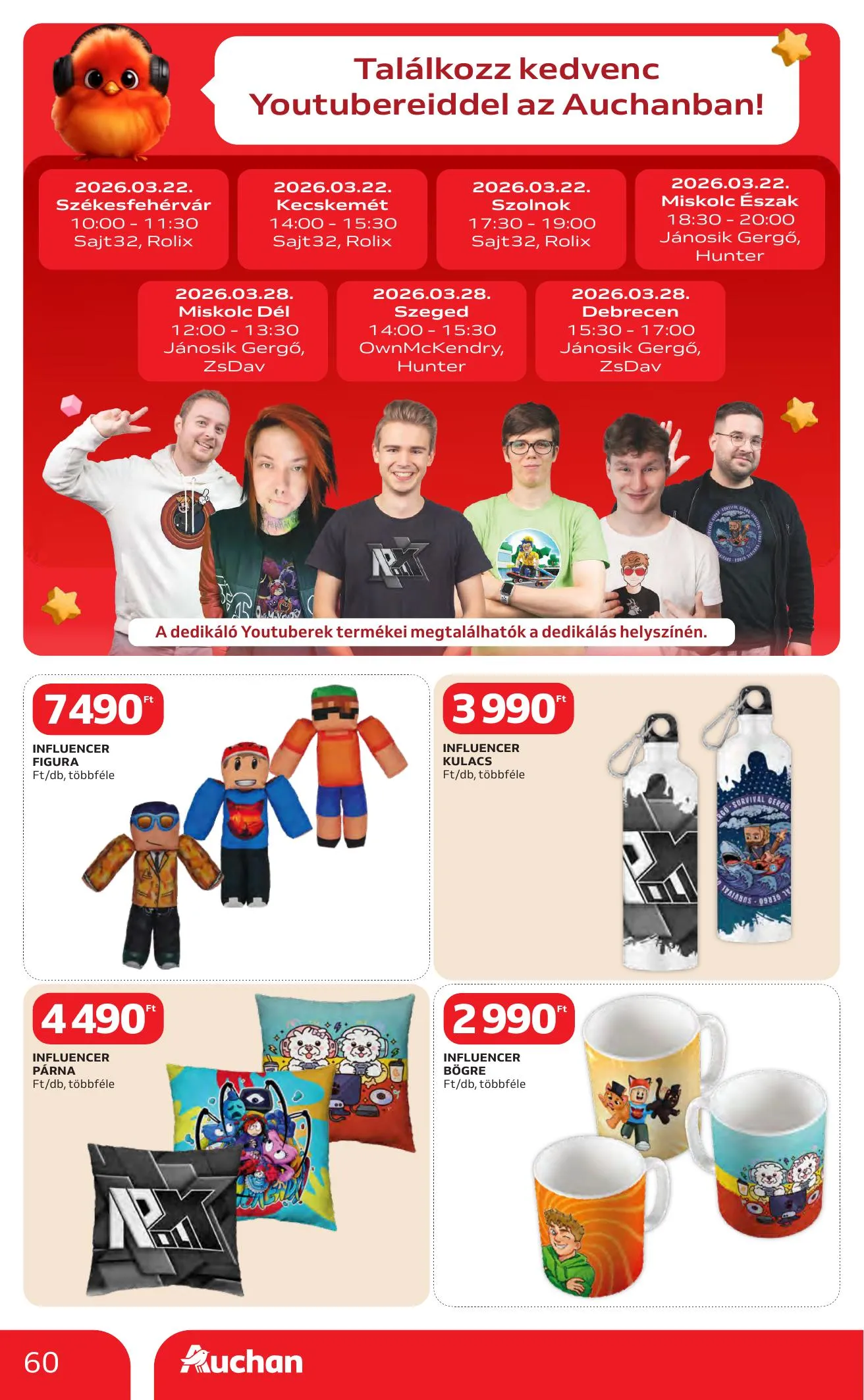 Auchan akciós újság Hipermarket 03.19–03.25 – 60. oldal