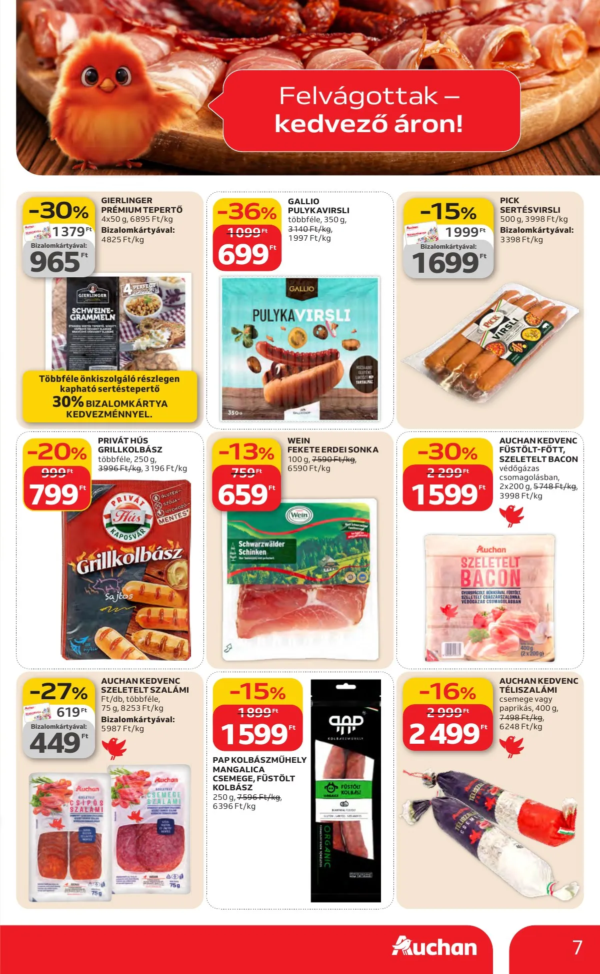 Auchan akciós újság Hipermarket 03.19–03.25 – 7. oldal