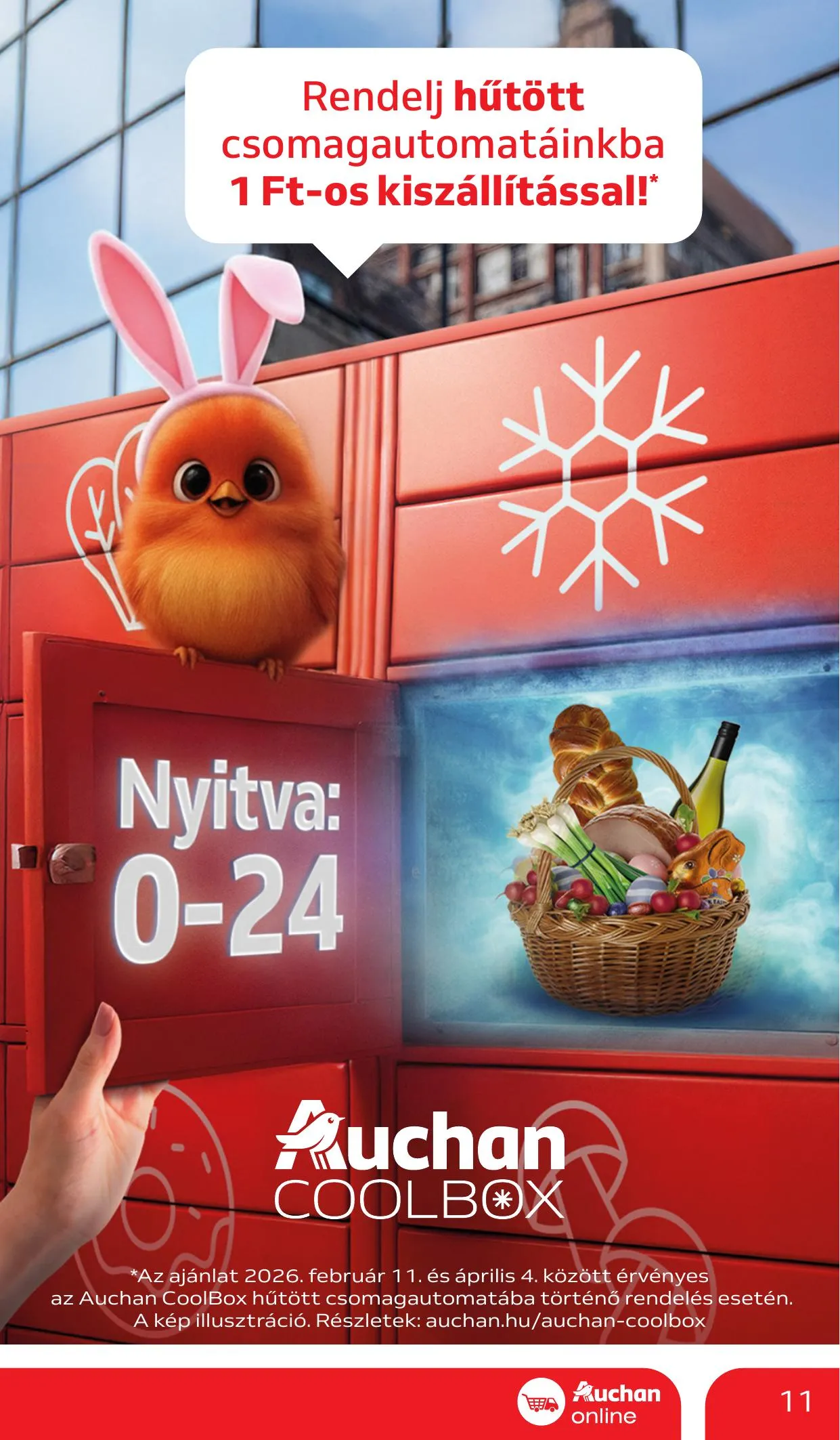 Auchan akciós újság Hipermarket 03.26–04.08 – 11. oldal