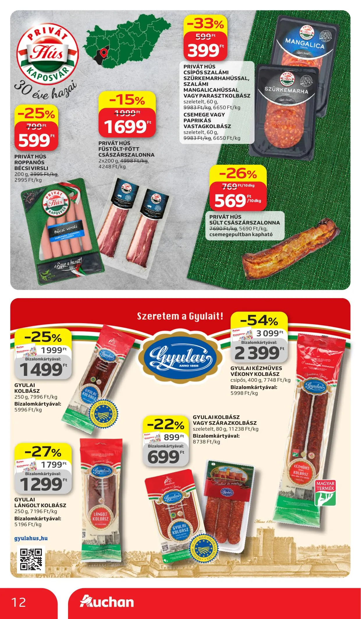 Auchan akciós újság Hipermarket 03.26–04.08 – 12. oldal
