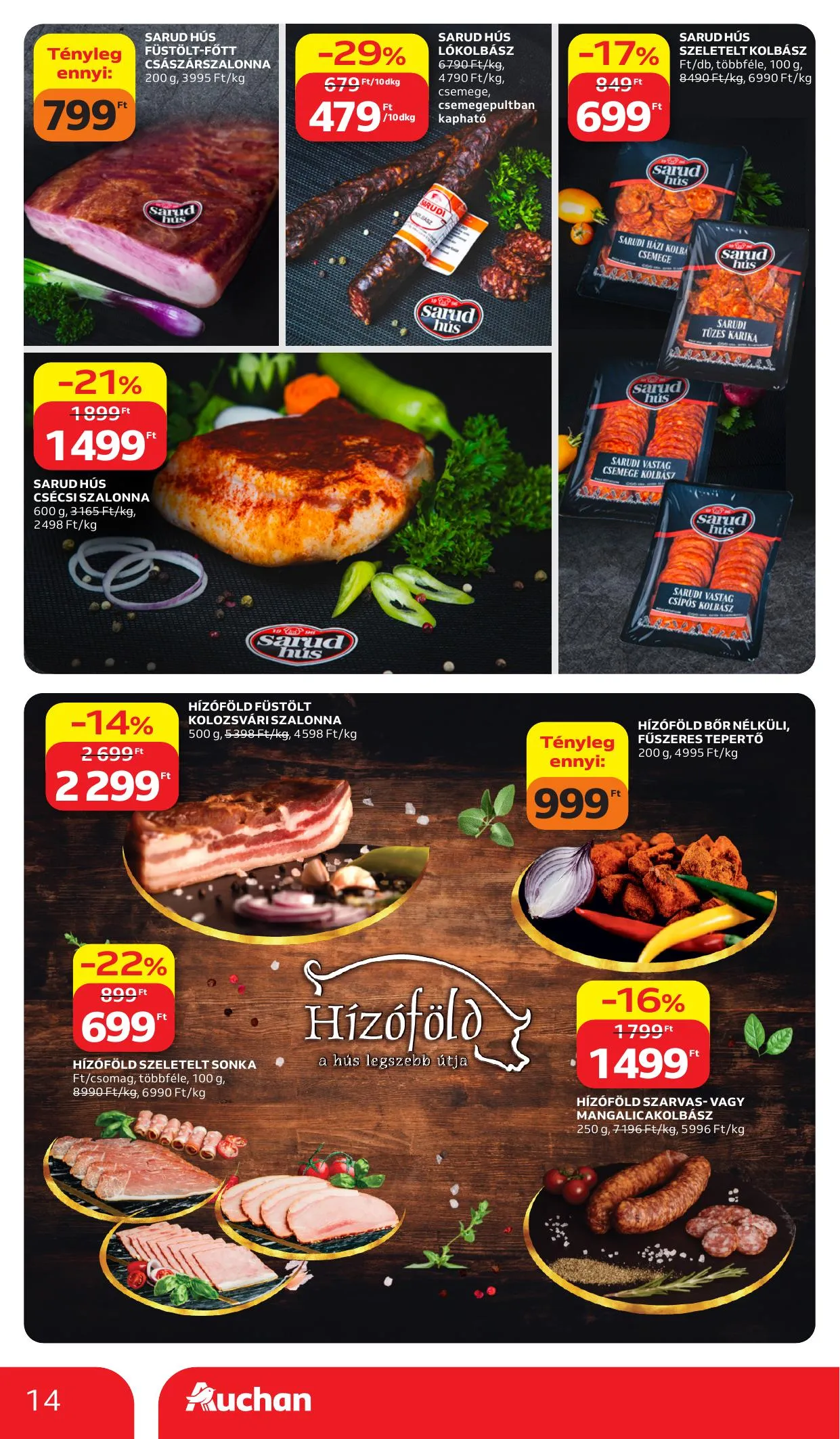 Auchan akciós újság Hipermarket 03.26–04.08 – 14. oldal
