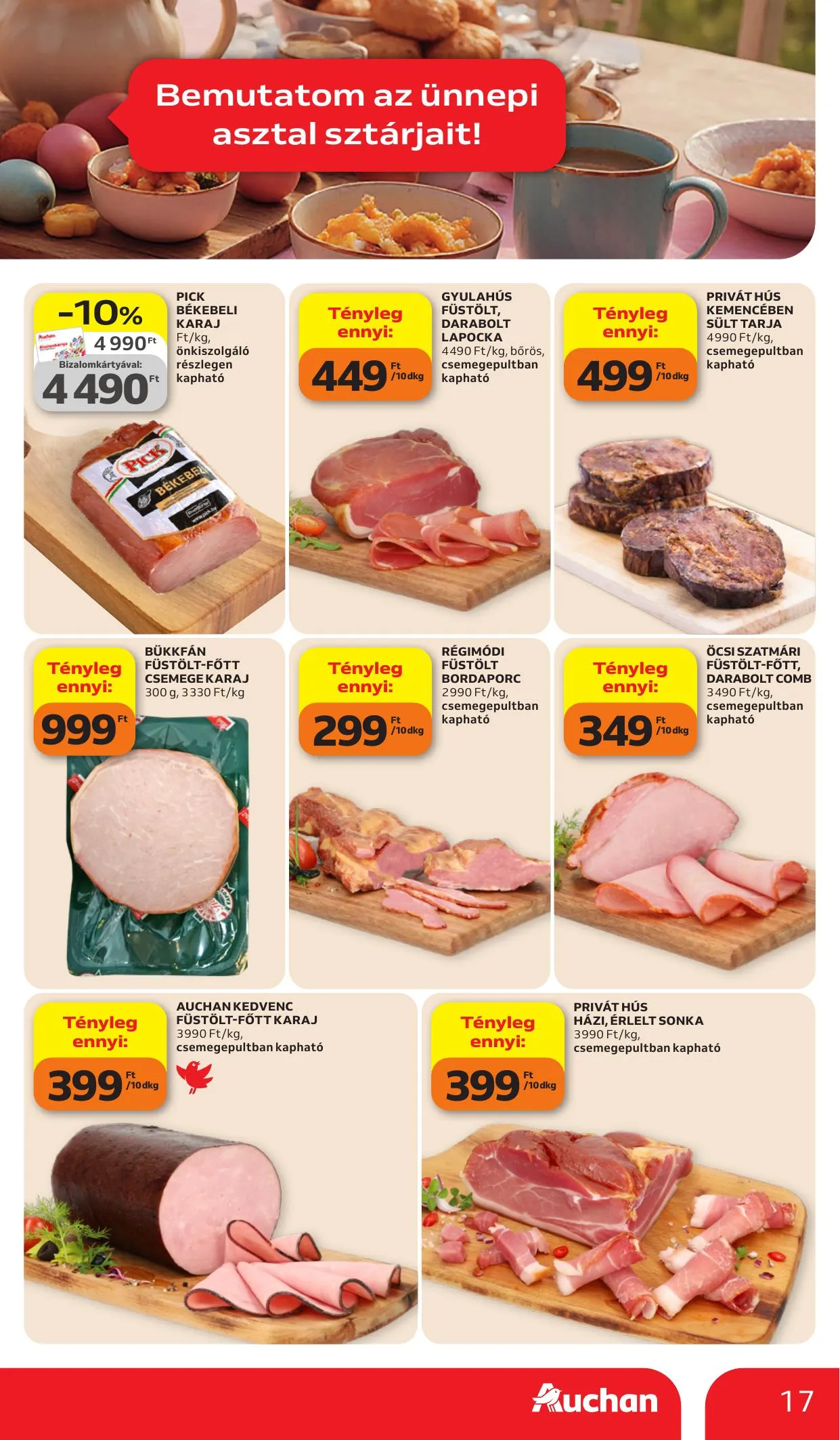 Auchan akciós újság Hipermarket 03.26–04.08 – 17. oldal