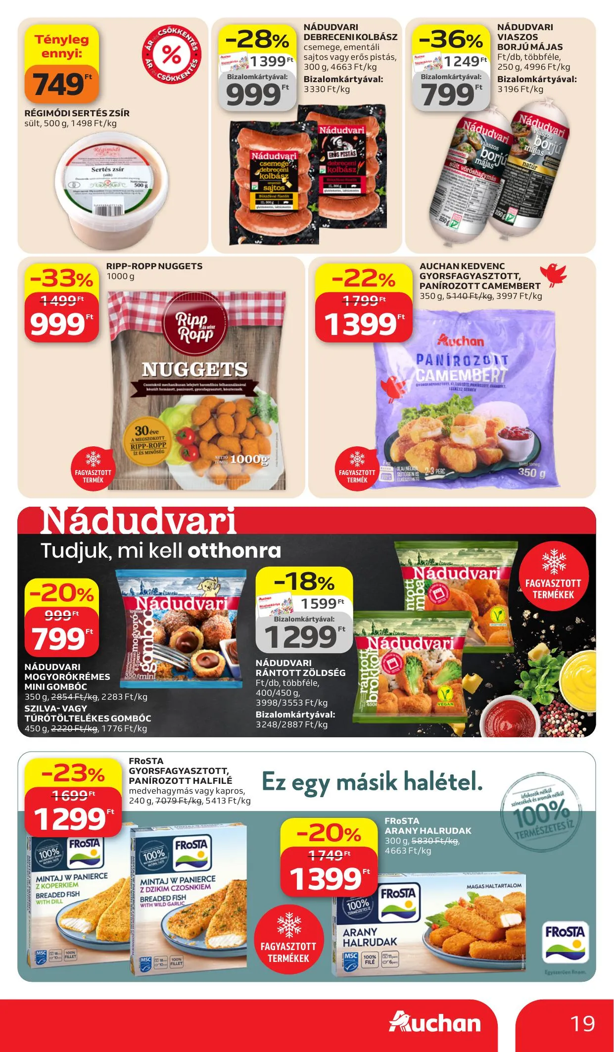 Auchan akciós újság Hipermarket 03.26–04.08 – 19. oldal