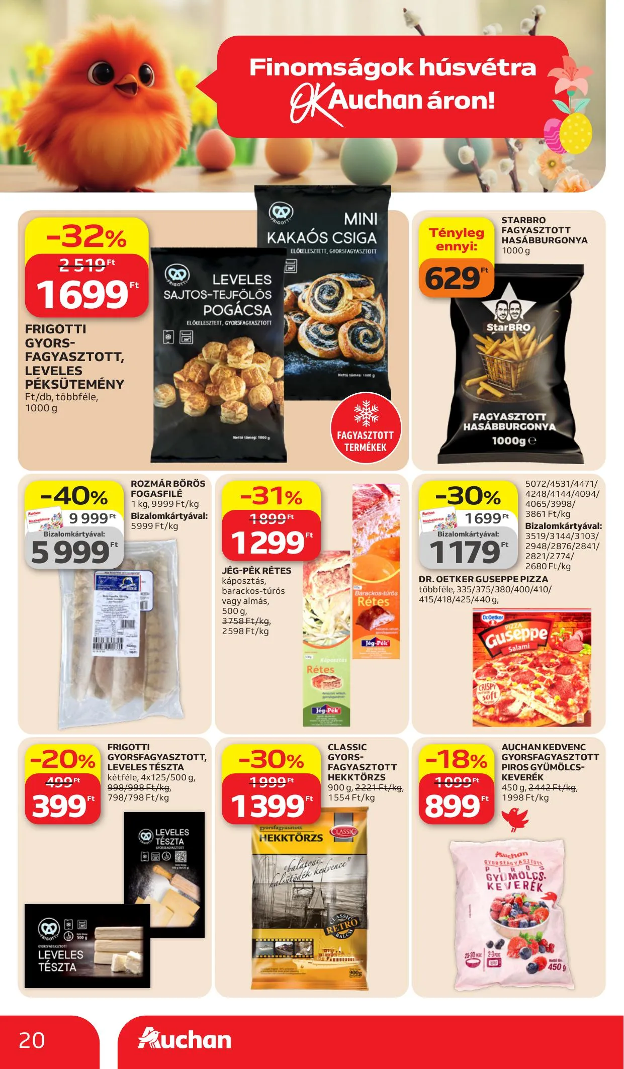 Auchan akciós újság Hipermarket 03.26–04.08 – 20. oldal