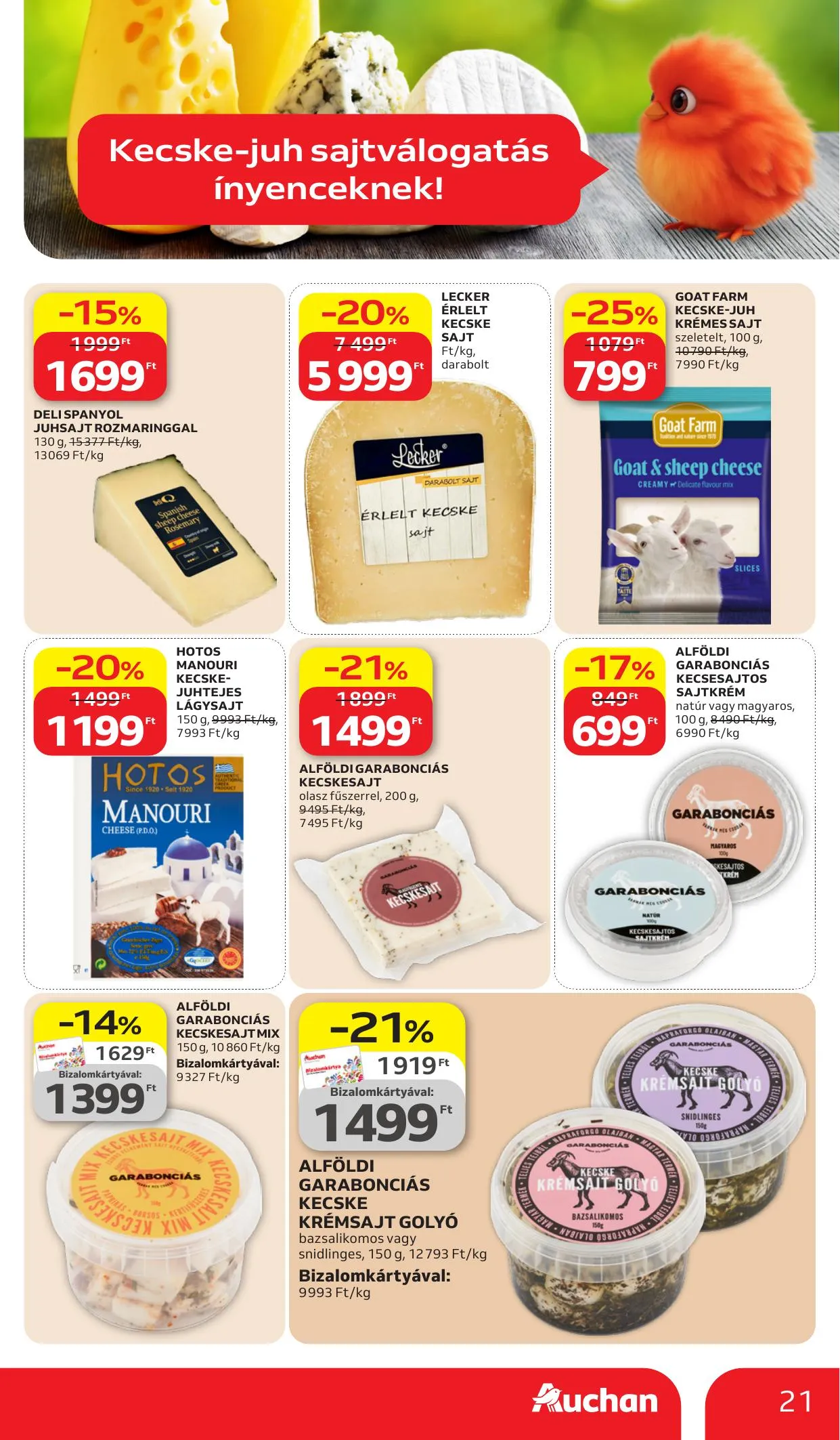 Auchan akciós újság Hipermarket 03.26–04.08 – 21. oldal