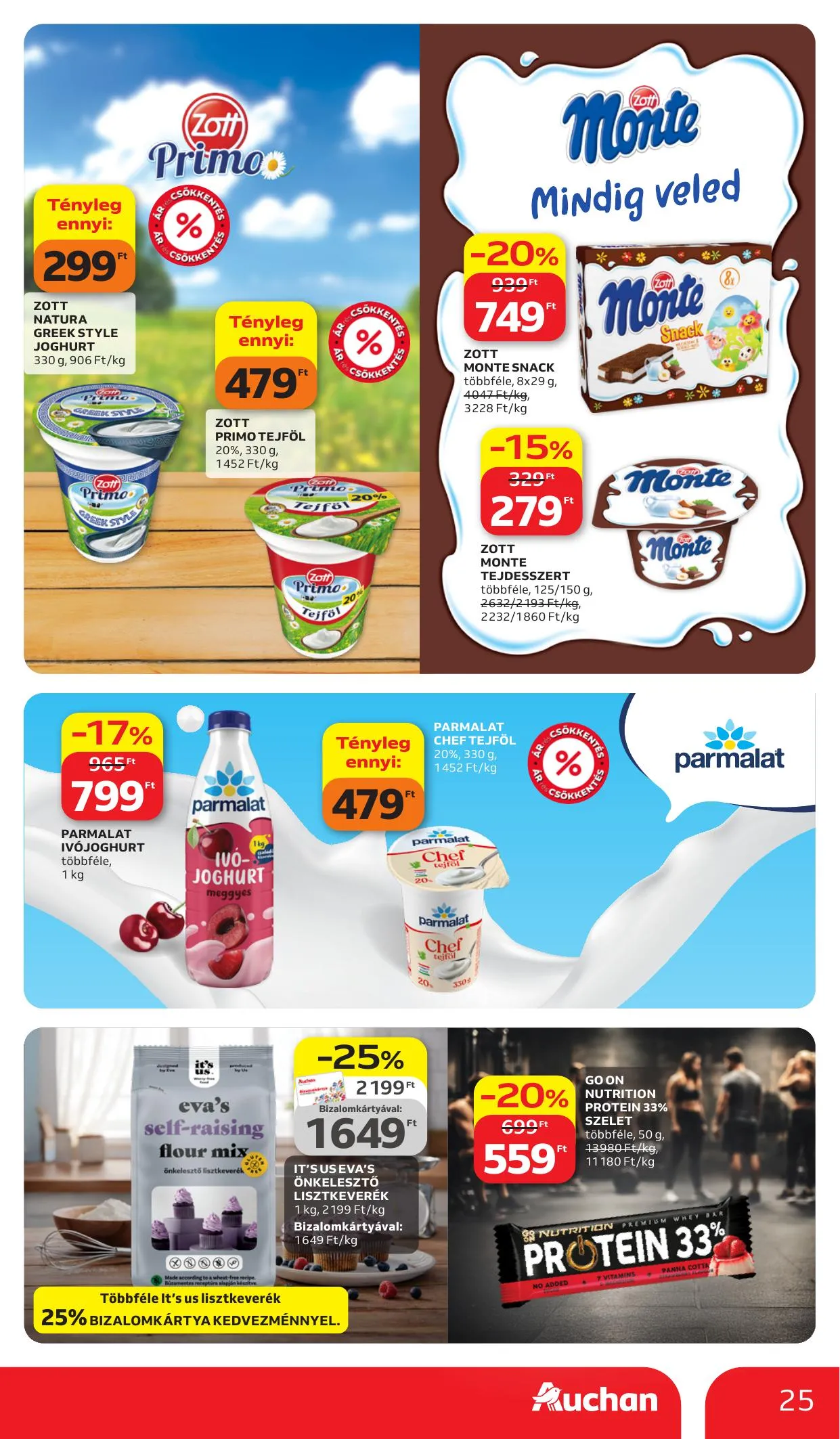 Auchan akciós újság Hipermarket 03.26–04.08 – 25. oldal