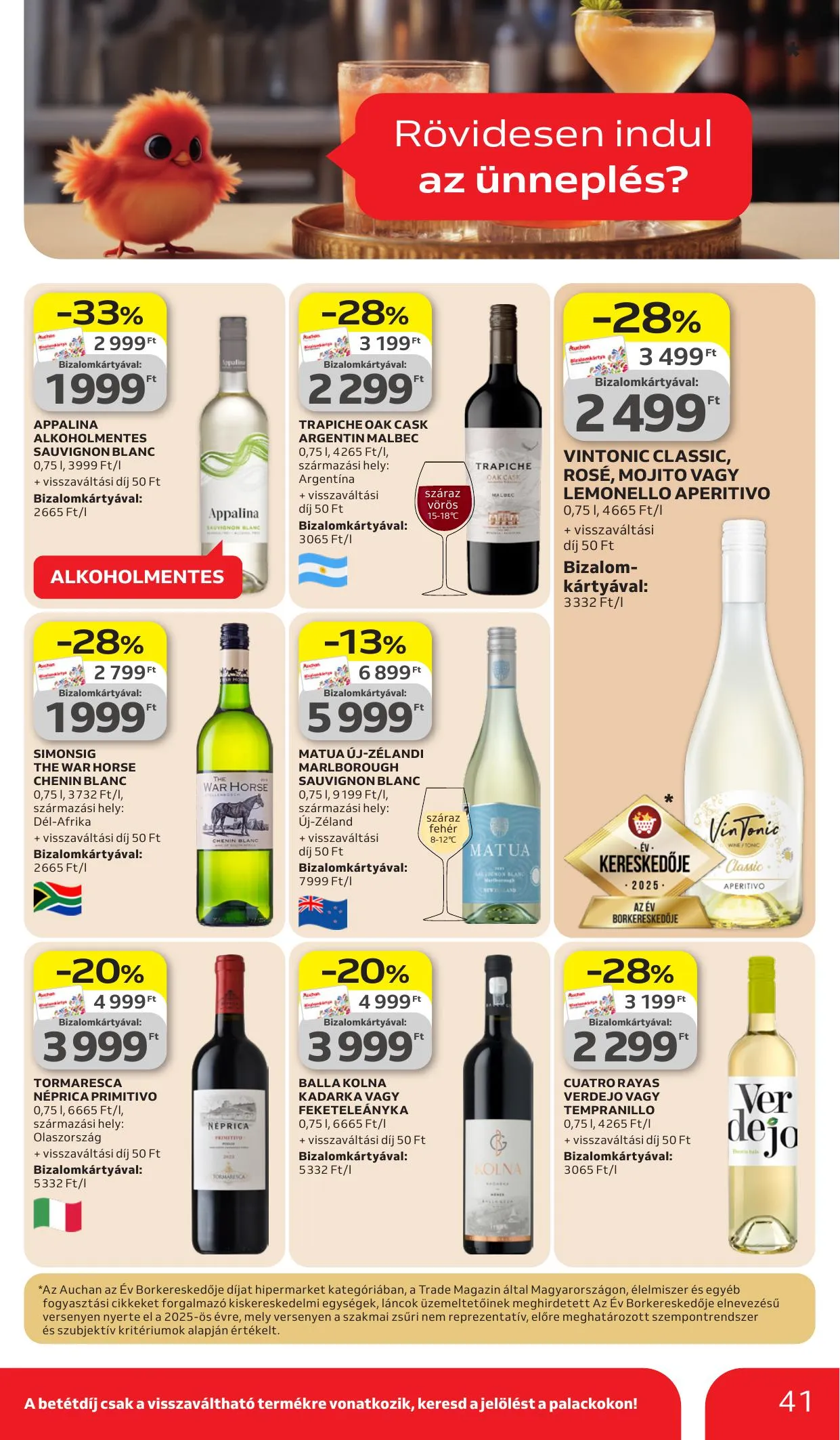 Auchan akciós újság Hipermarket 03.26–04.08 – 41. oldal