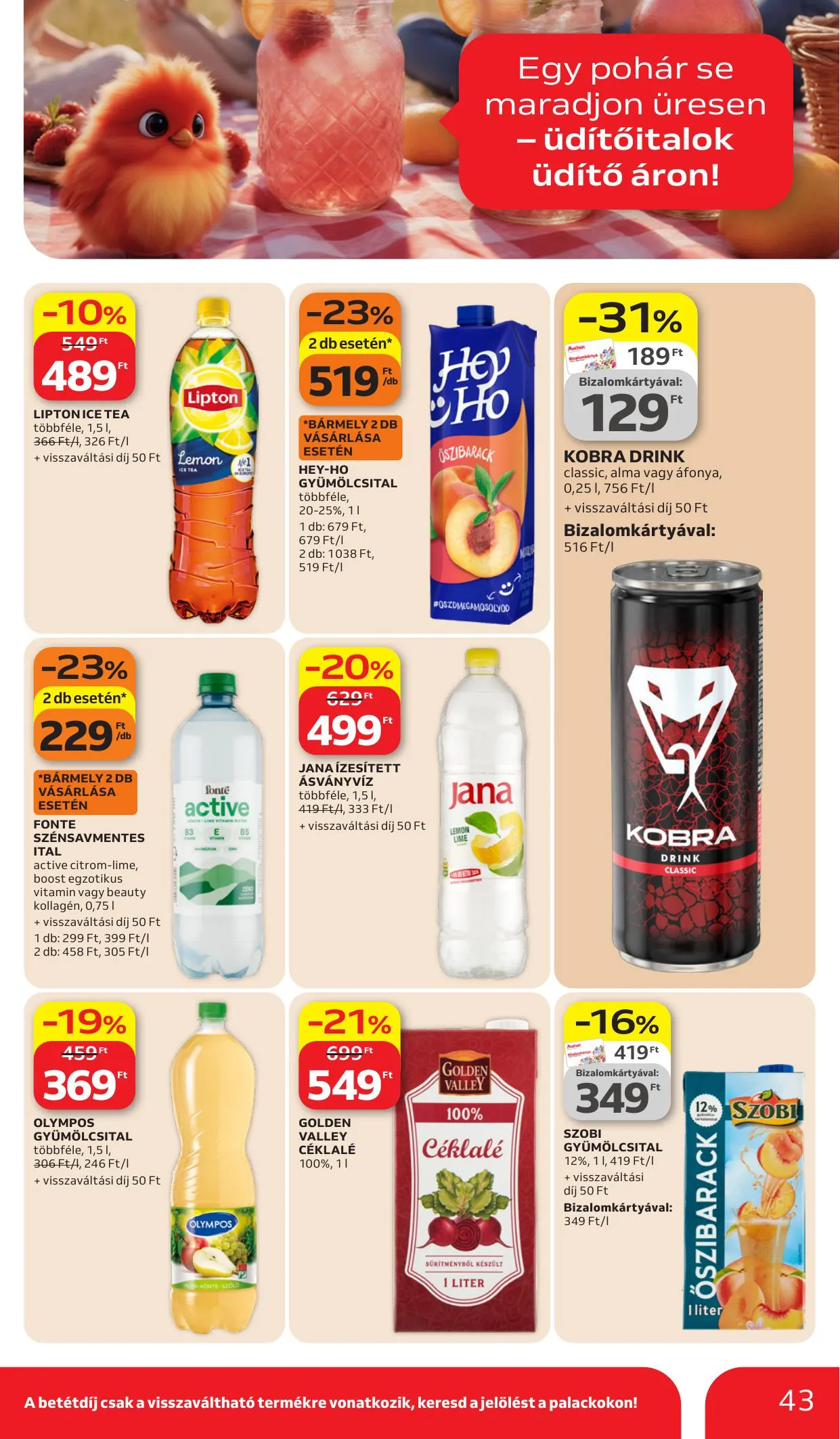 Auchan akciós újság Hipermarket 03.26–04.08 – 43. oldal