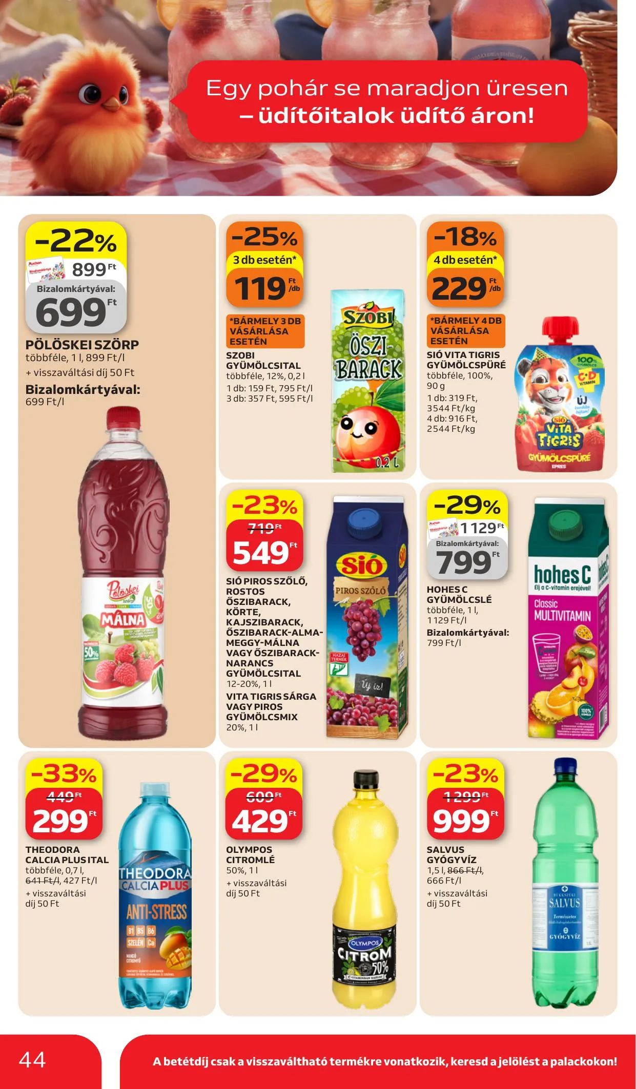 Auchan akciós újság Hipermarket 03.26–04.08 – 44. oldal