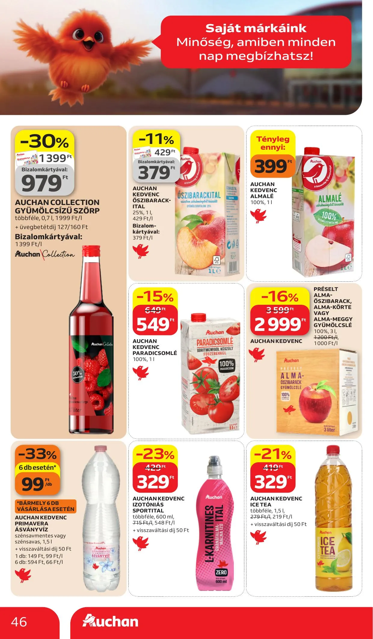 Auchan akciós újság Hipermarket 03.26–04.08 – 46. oldal