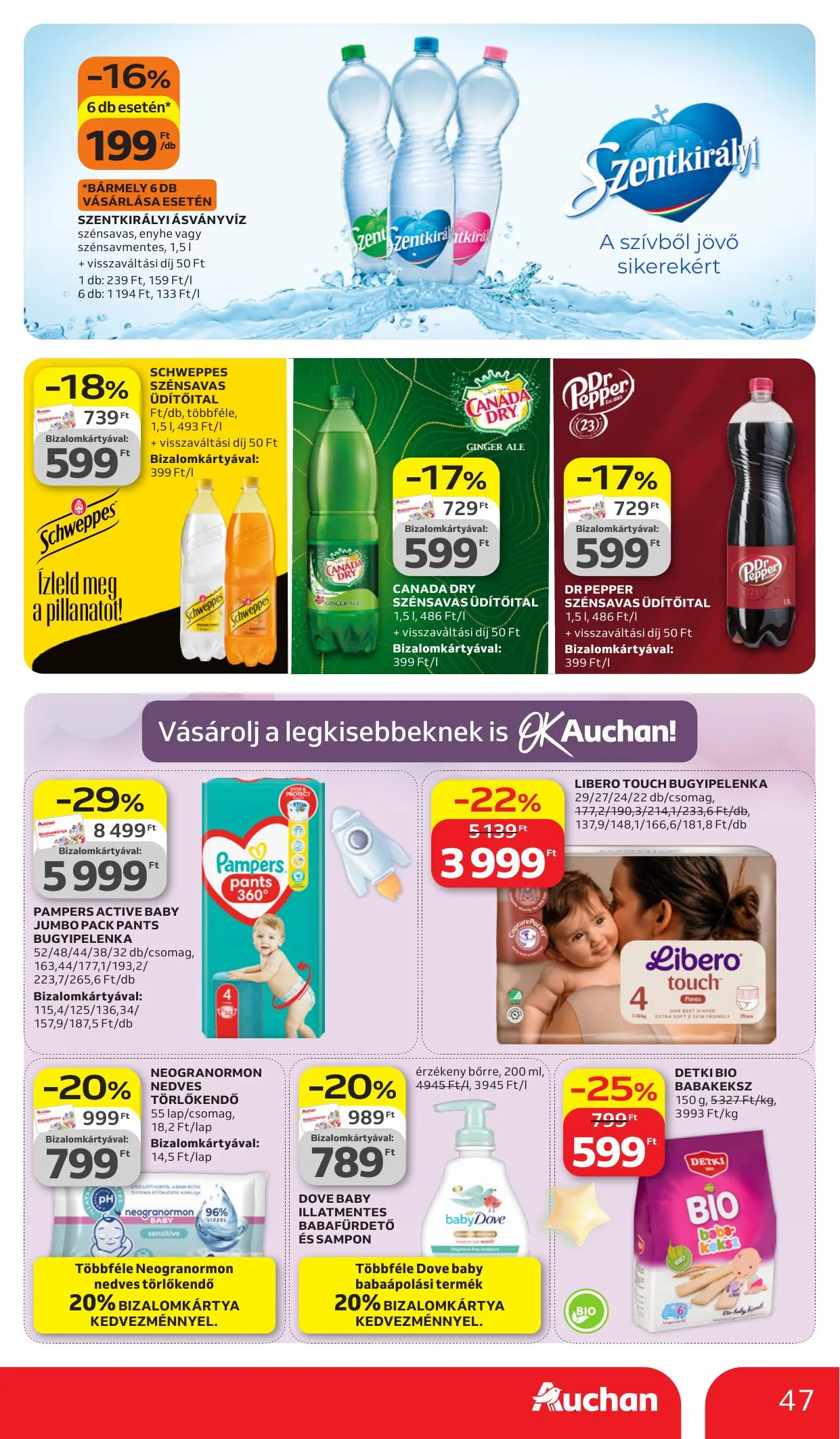 Auchan akciós újság Hipermarket 03.26–04.08 – 47. oldal