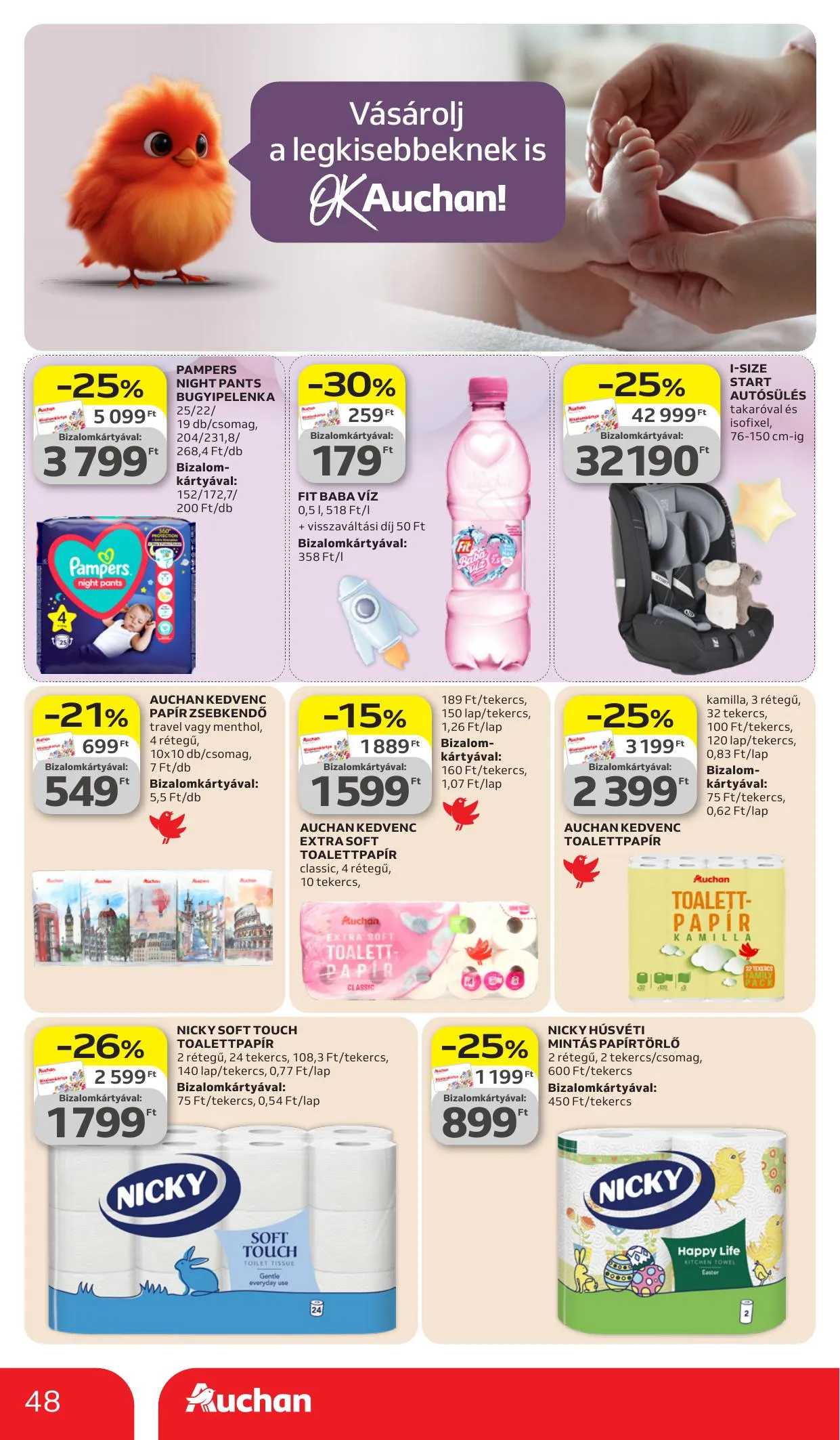 Auchan akciós újság Hipermarket 03.26–04.08 – 48. oldal