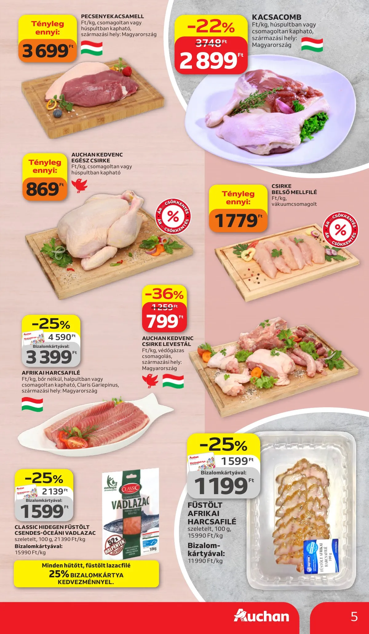 Auchan akciós újság Hipermarket 03.26–04.08 – 5. oldal