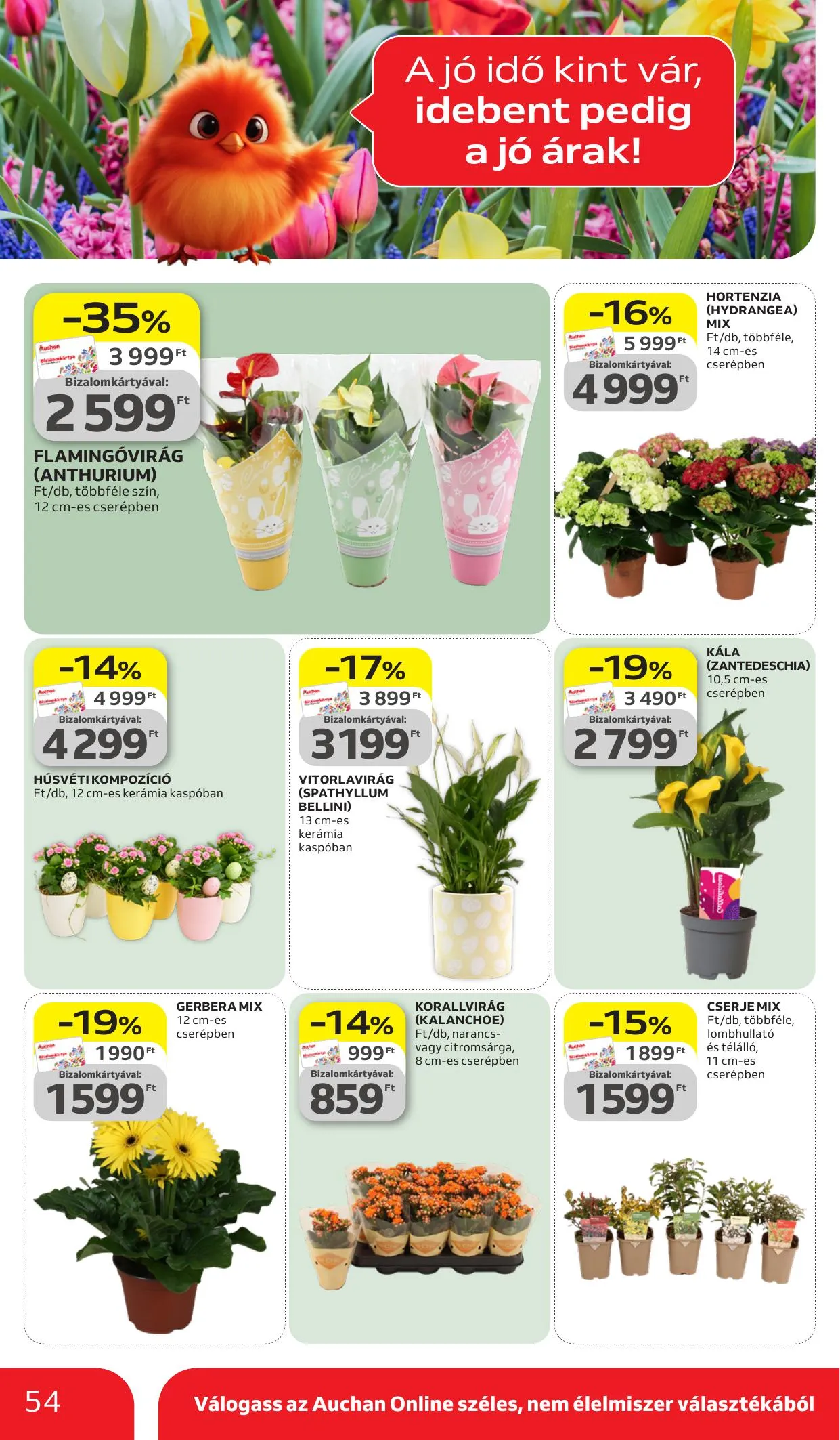 Auchan akciós újság Hipermarket 03.26–04.08 – 54. oldal