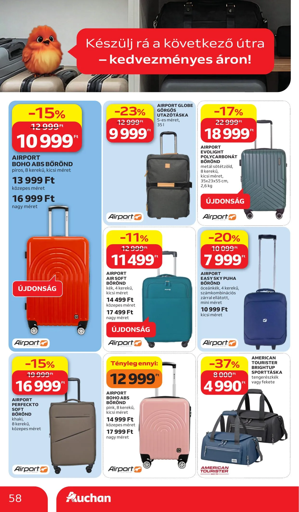 Auchan akciós újság Hipermarket 03.26–04.08 – 58. oldal